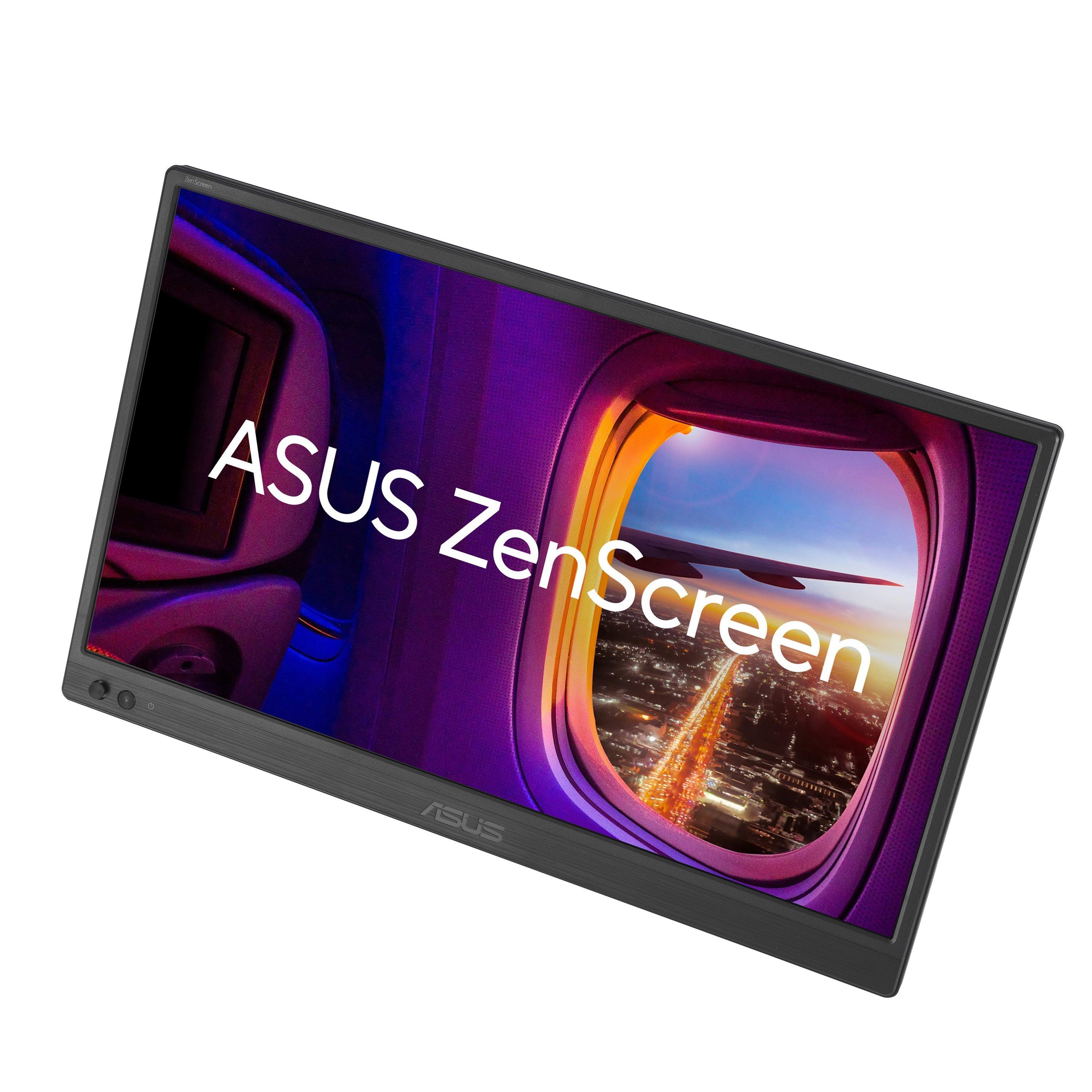 Black - ASUS - ZenScreen MB169CK 15.6 inch Portable USB FHD Monitor - 4