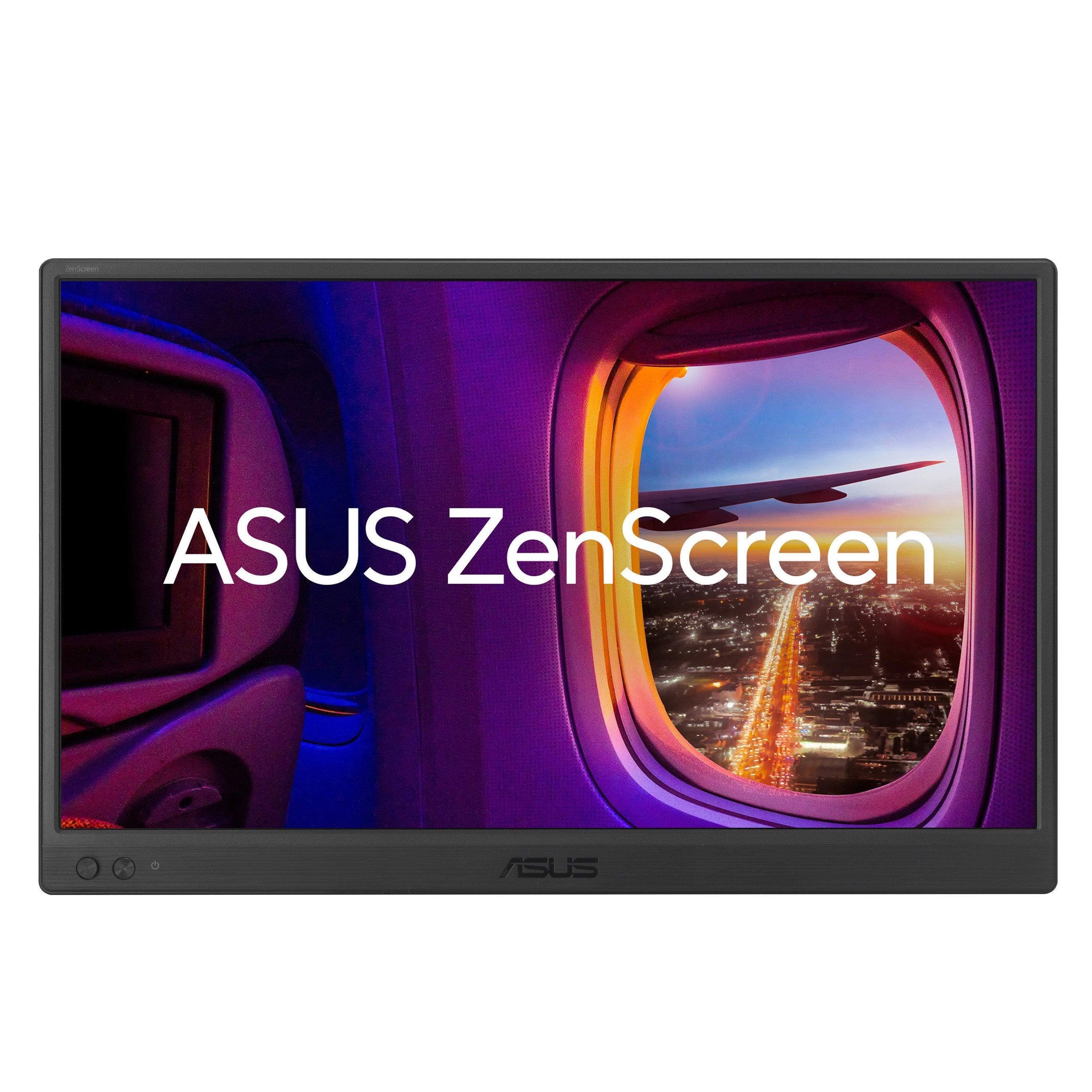 Black - ASUS - ZenScreen MB169CK 15.6 inch Portable USB FHD Monitor - 7