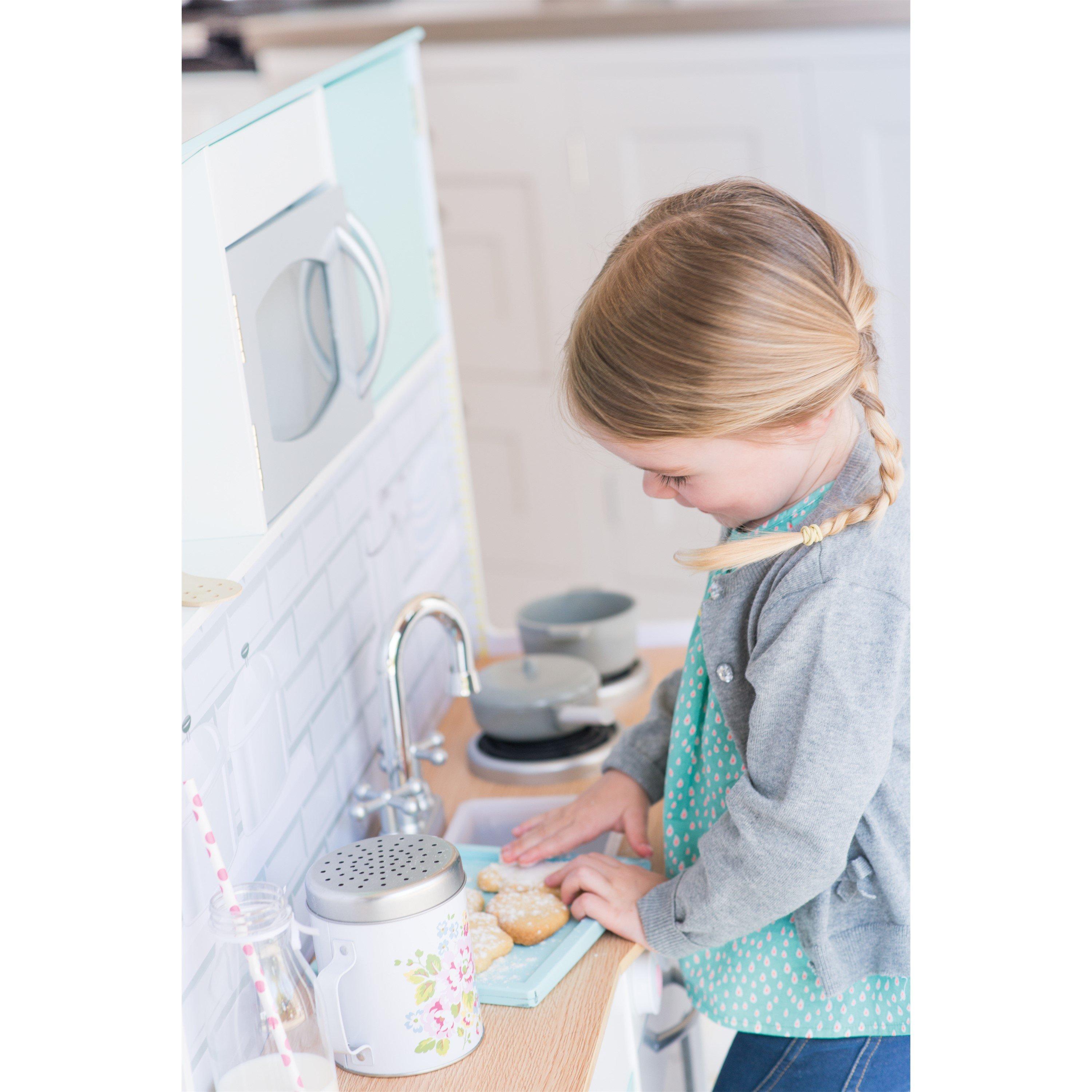 Multi - Plum Play - Peppermint Townhouse 2-in-1 Wooden Kitchen & Dolls House - 5