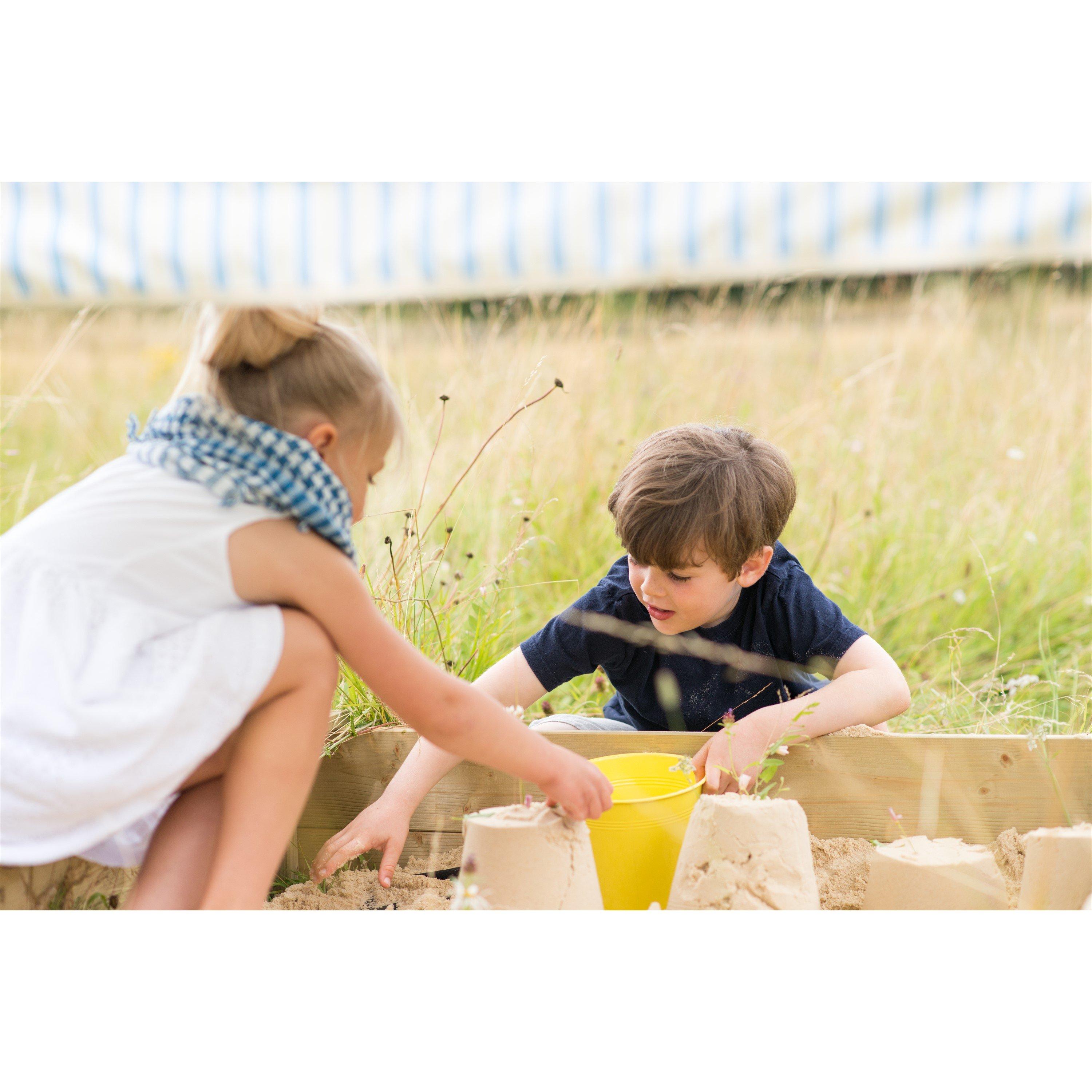 Multi - Plum Play - Palm Beach Wooden Sand Pit - 5