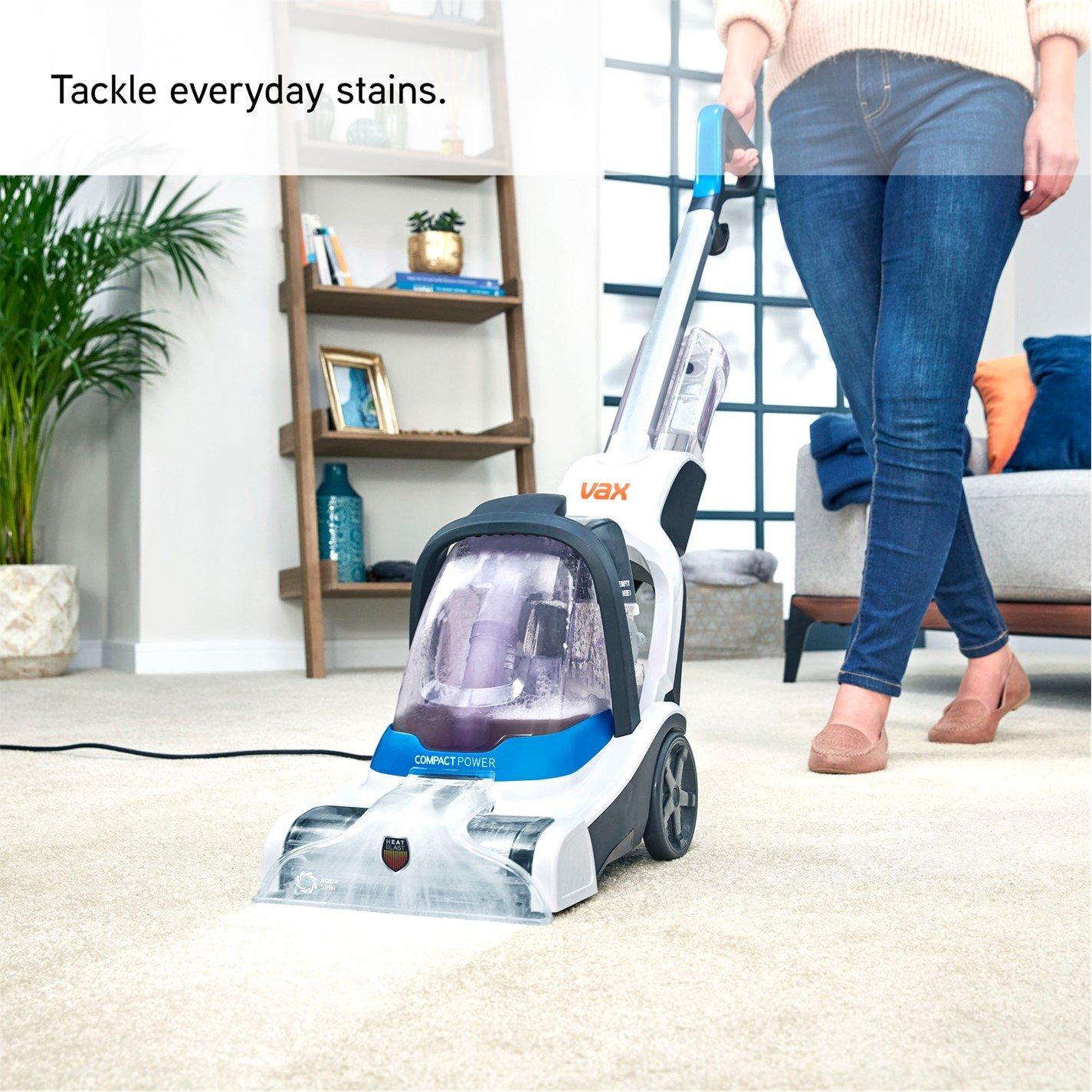 Blue/White - Vax - Compact Power Carpet Cleaner - 3