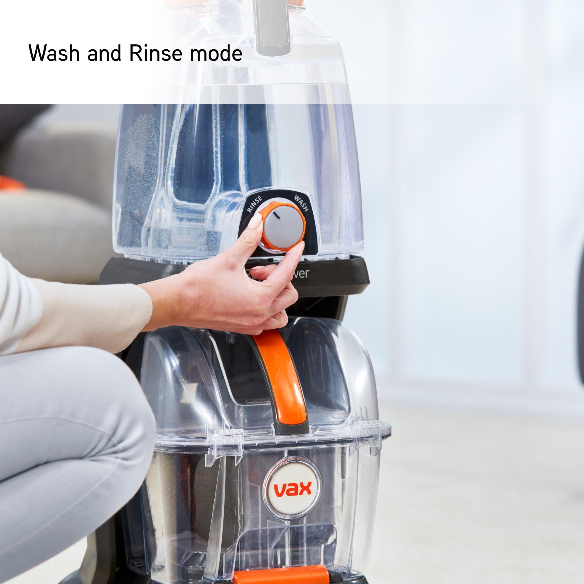 Grey/Orange - Vax - Rapid Power Revive Carpet Cleaner - 8