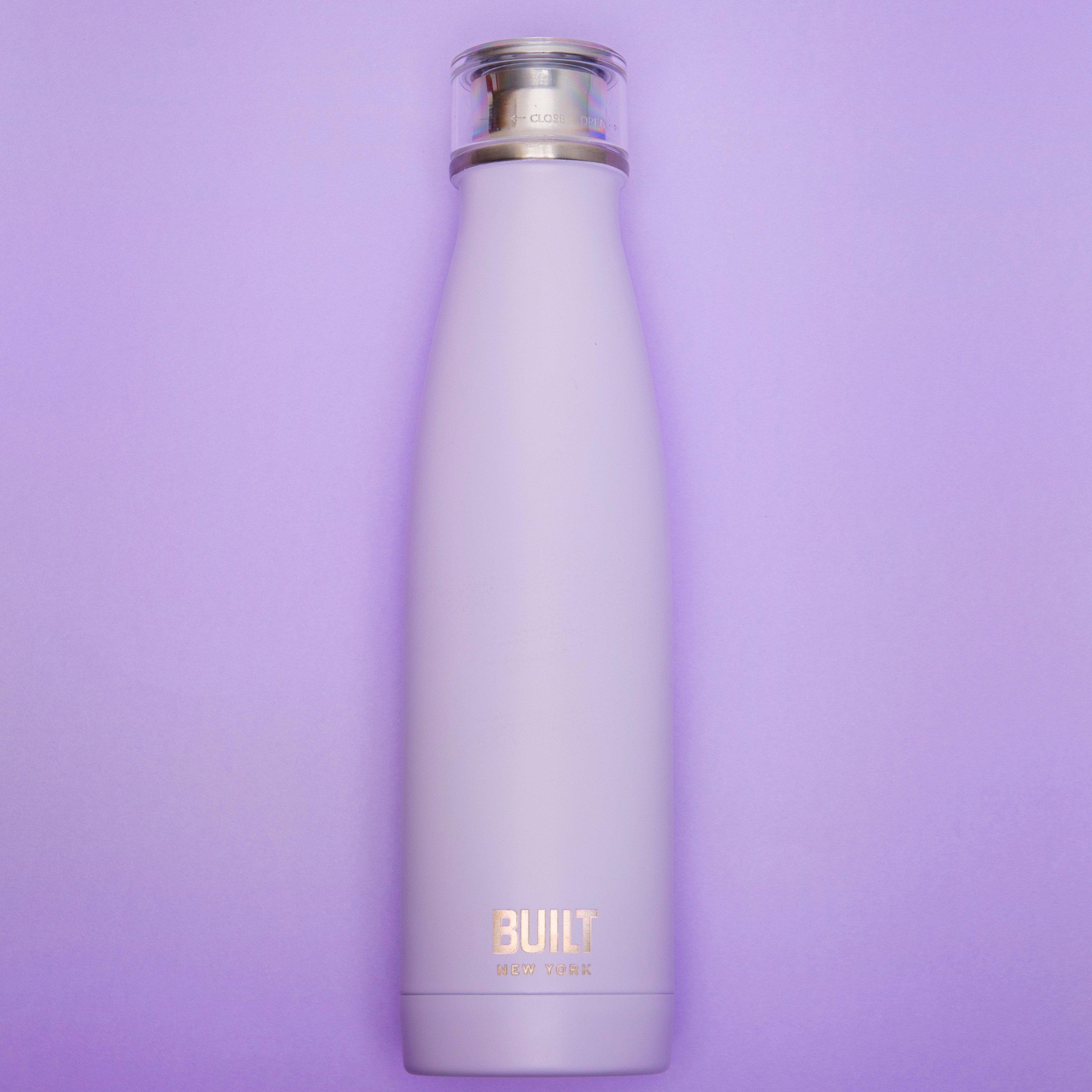 Purple - BUILT - BUILT Perfect Seal 500ml Lavender Double Walled St - 2