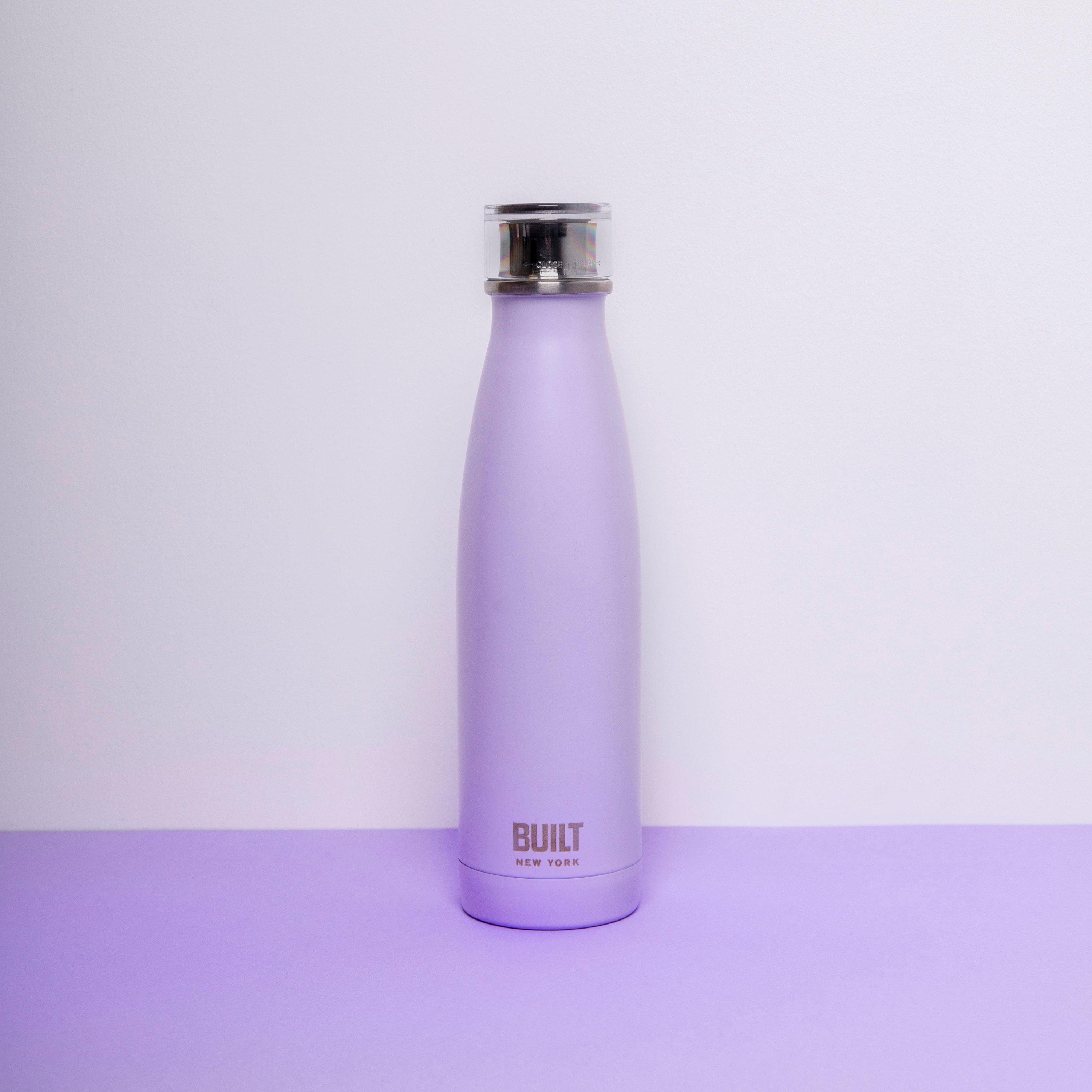 Purple - BUILT - BUILT Perfect Seal 500ml Lavender Double Walled St - 3