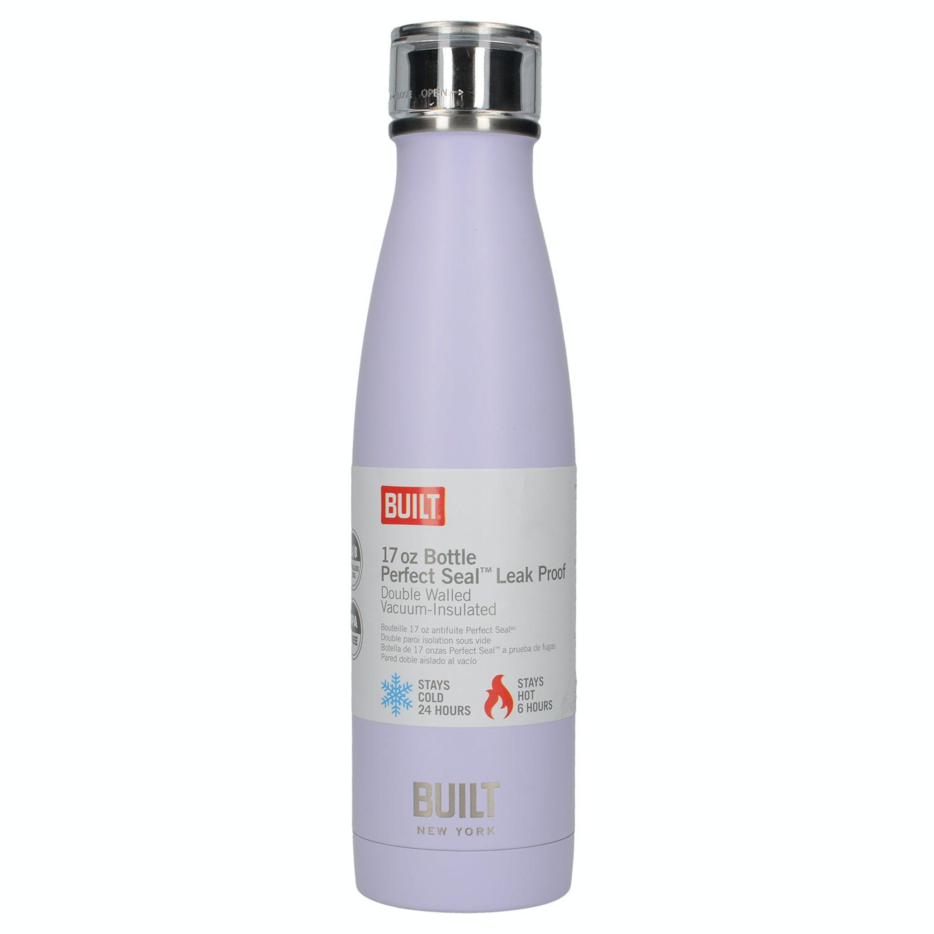 Purple - BUILT - BUILT Perfect Seal 500ml Lavender Double Walled St - 5