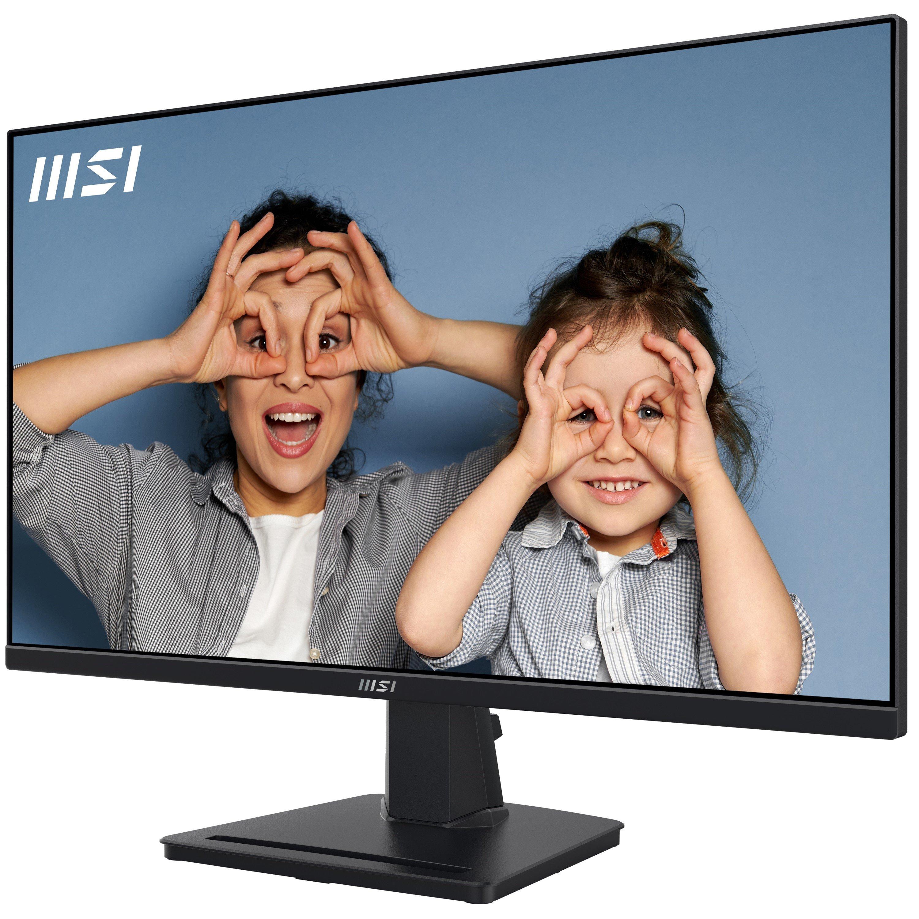Black - MSI - PRO MP275Q 27 inch WQHD IPS Monitor - 6