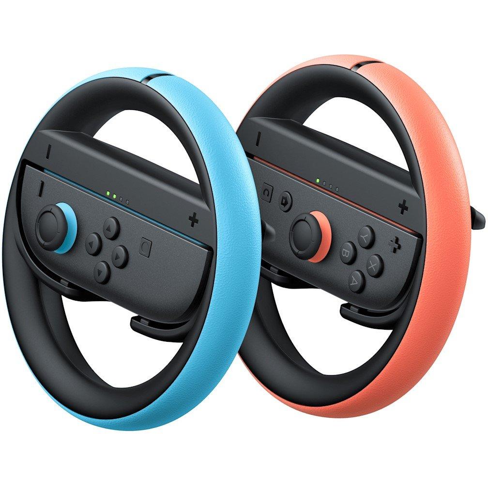 Black - Nintendo - Joy-Con 2 Wheel Pair - 2
