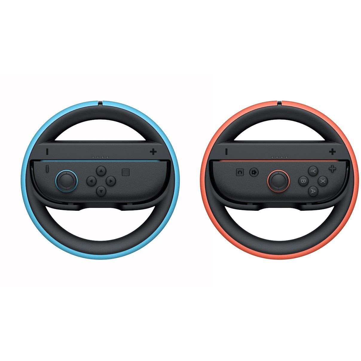 Black - Nintendo - Joy-Con 2 Wheel Pair - 4