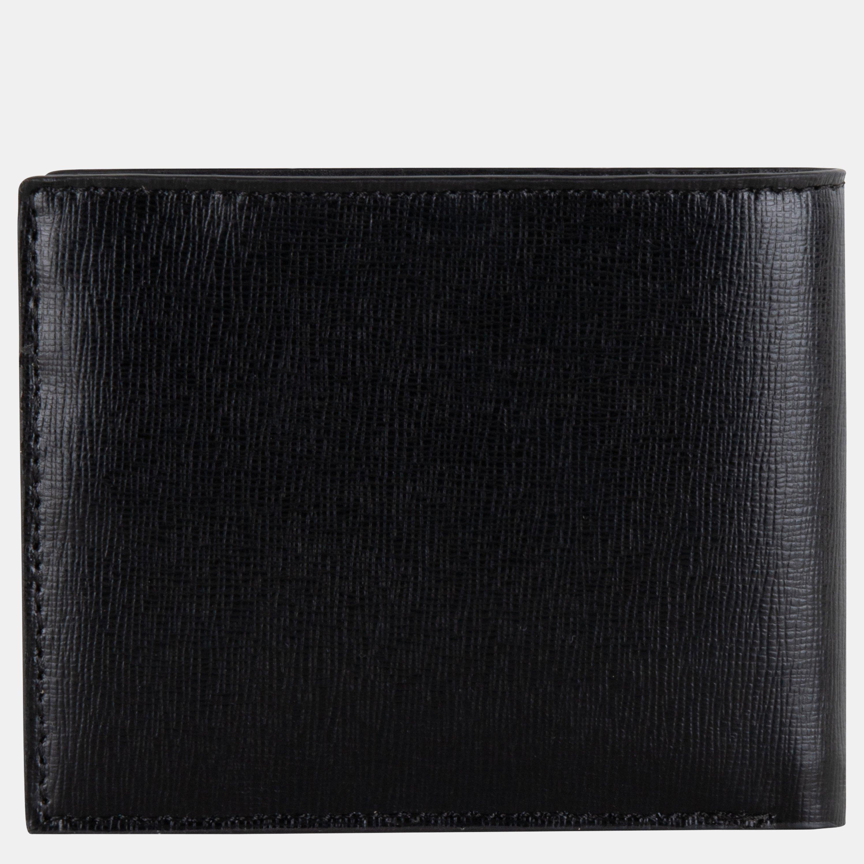 Nero Black - Valentino - Marnier Leather Wallet - 2