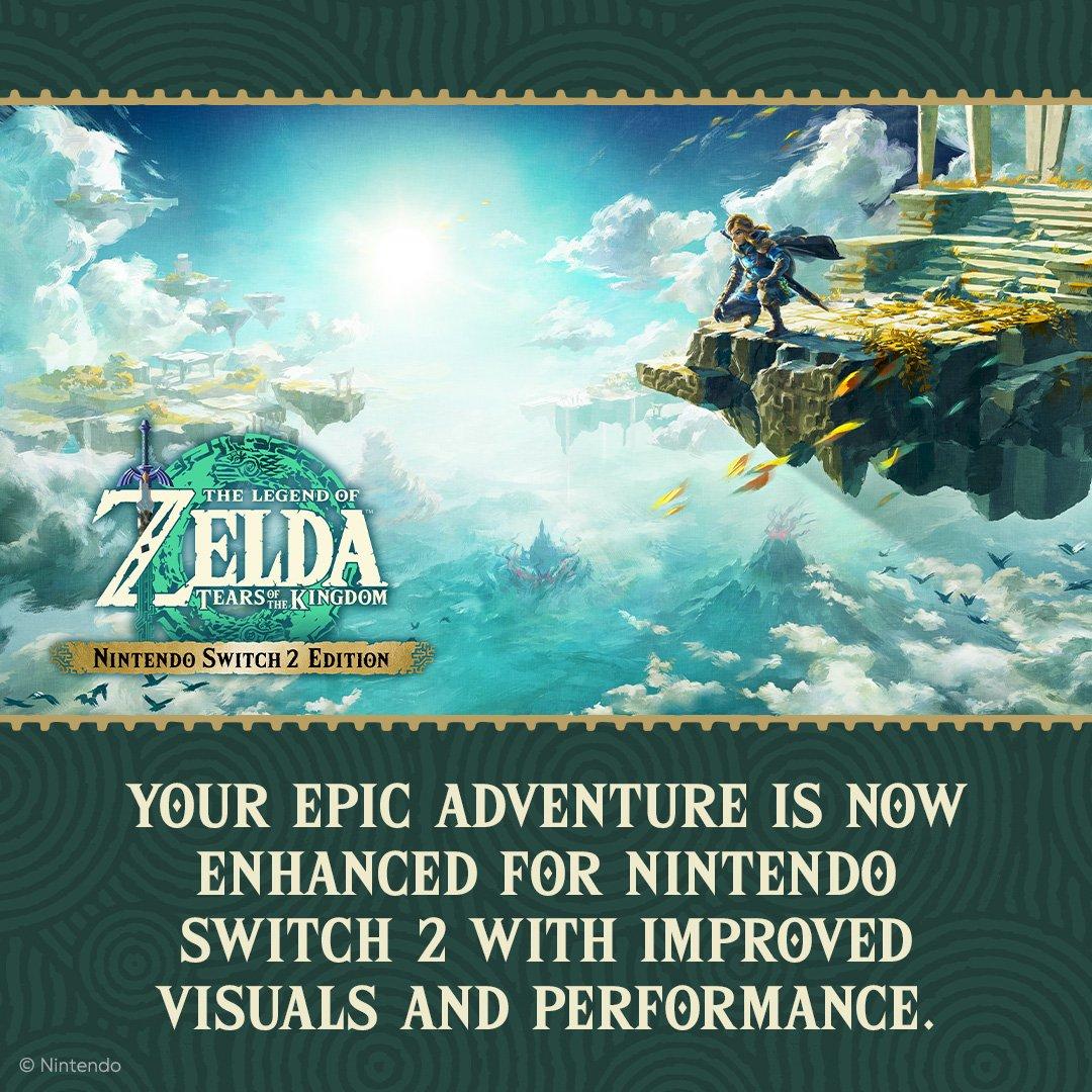 NS2 - Nintendo - The Legend of Zelda: Tears of the Kingdom – Nintendo Switch 2 Edition - 2