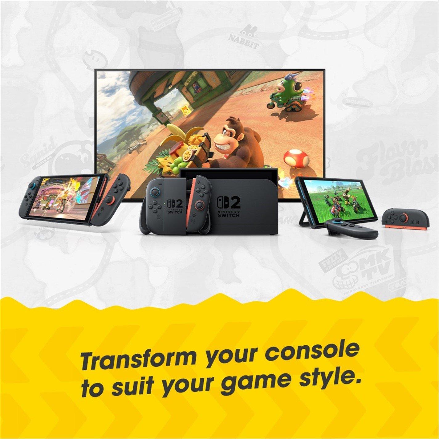 Black Console - Nintendo - Nintendo Switch 2 + Mario Kart World bundle - 6