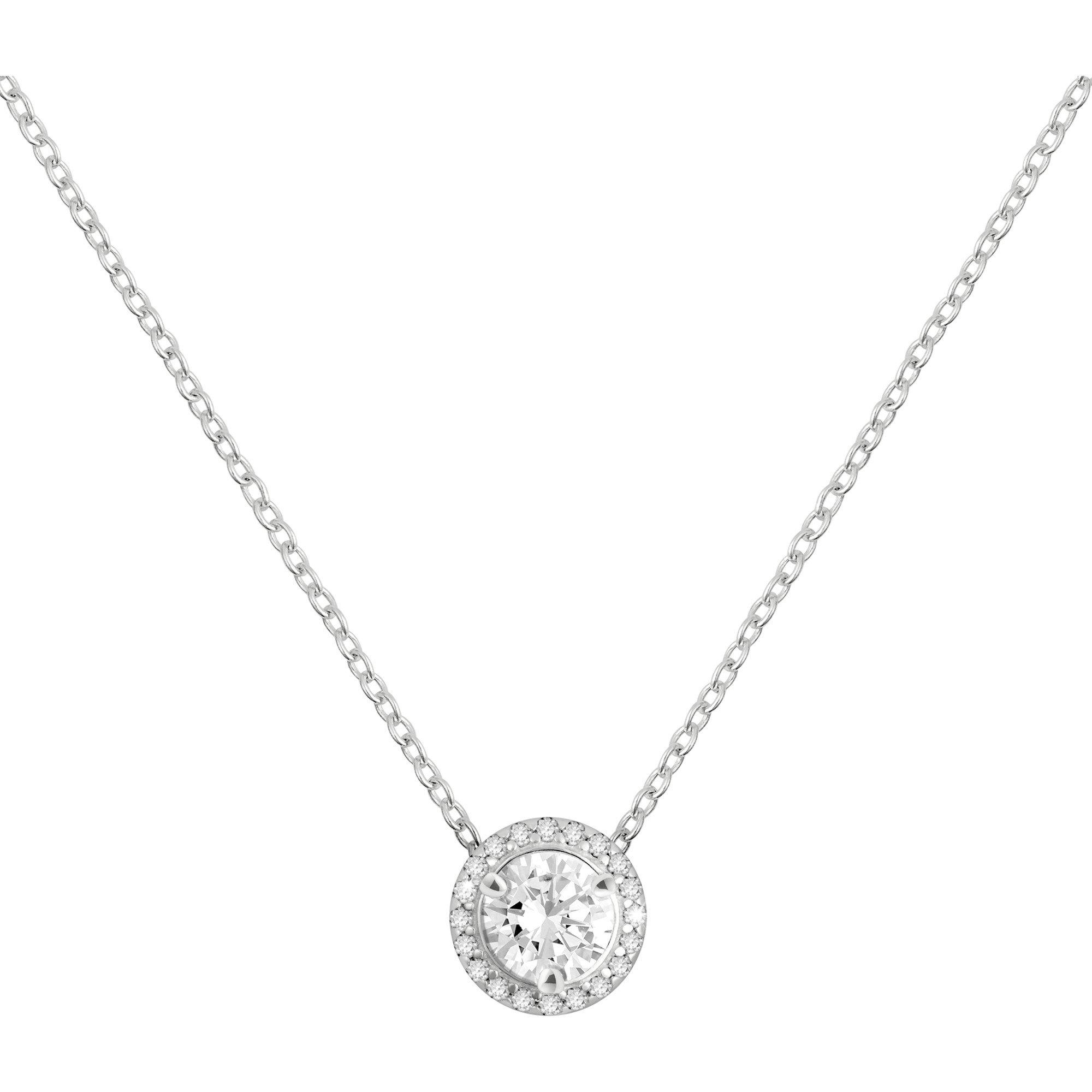 Radley Women's Sterling Cz Stone Set Necklace Silver