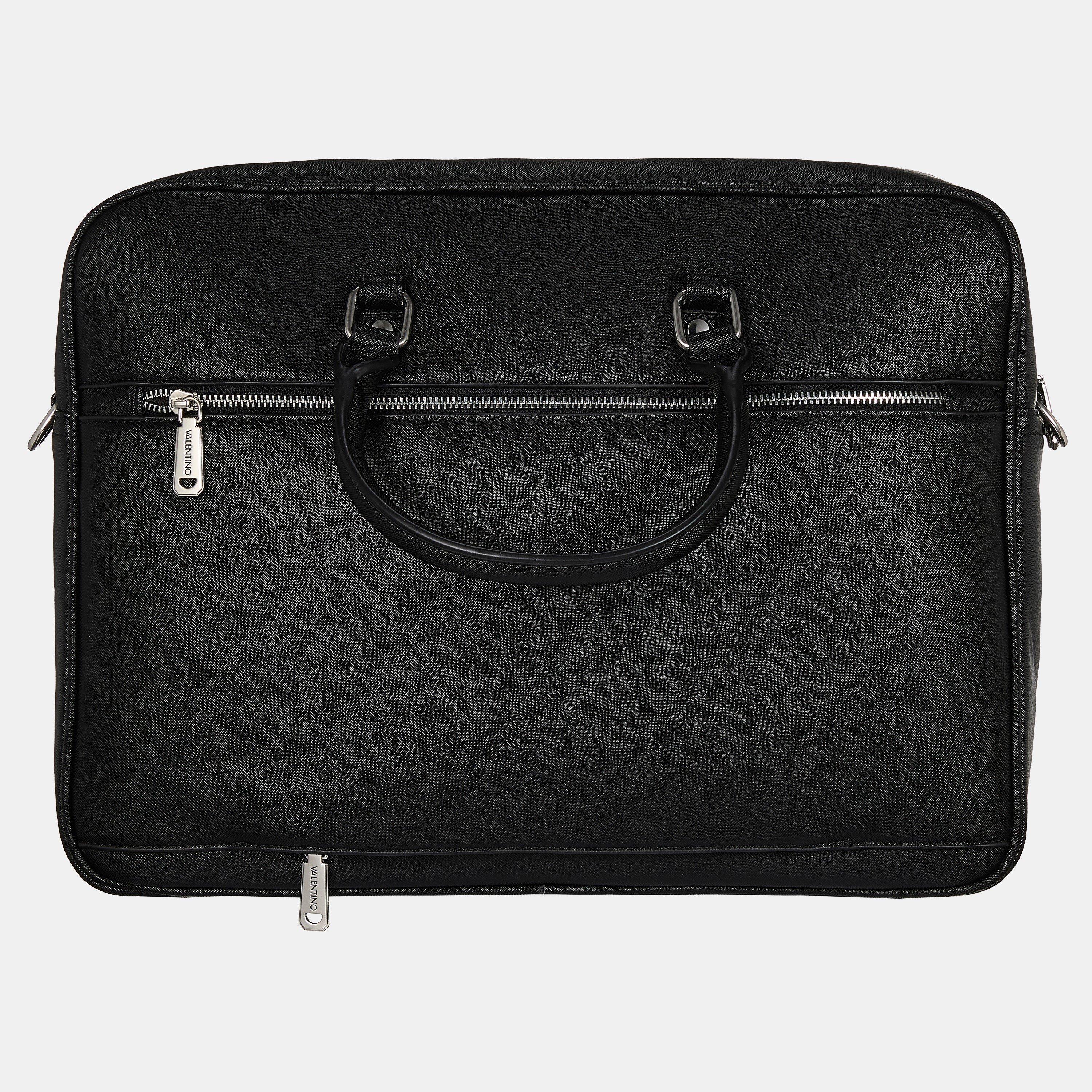 Nero Black - Valentino - Men's Marnier Document Laptop Bag - 2