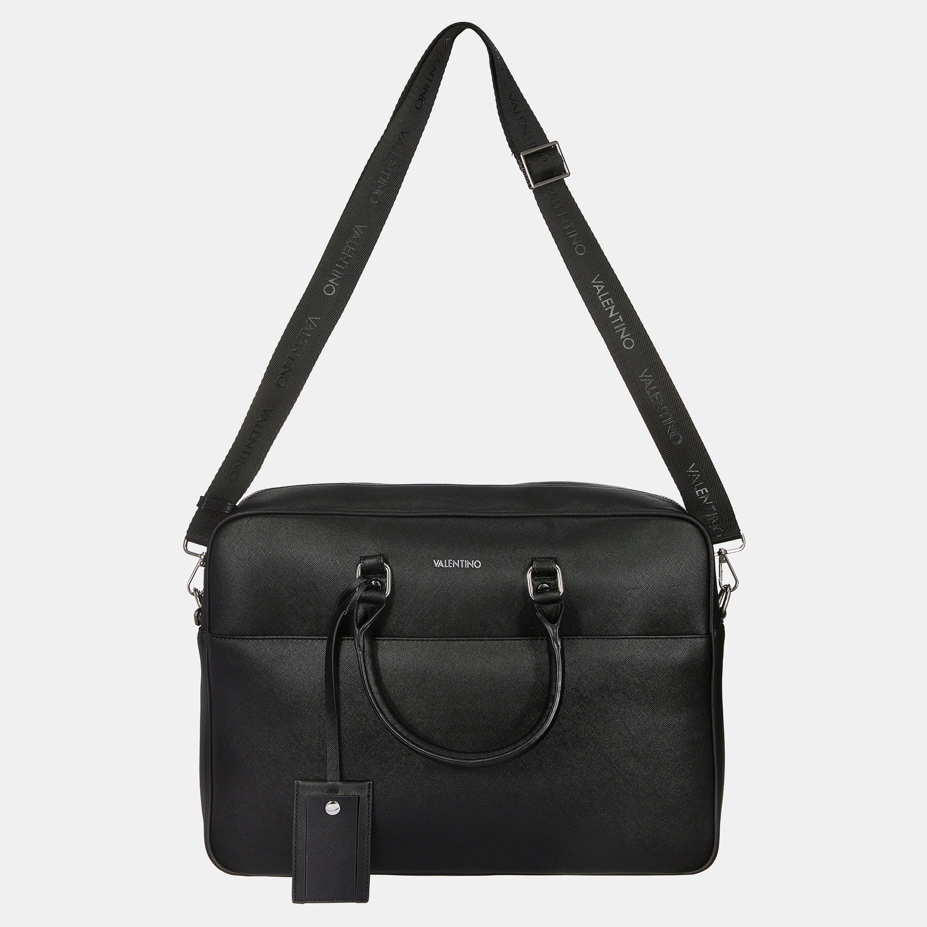 Nero Black - Valentino - Men's Marnier Document Laptop Bag - 4