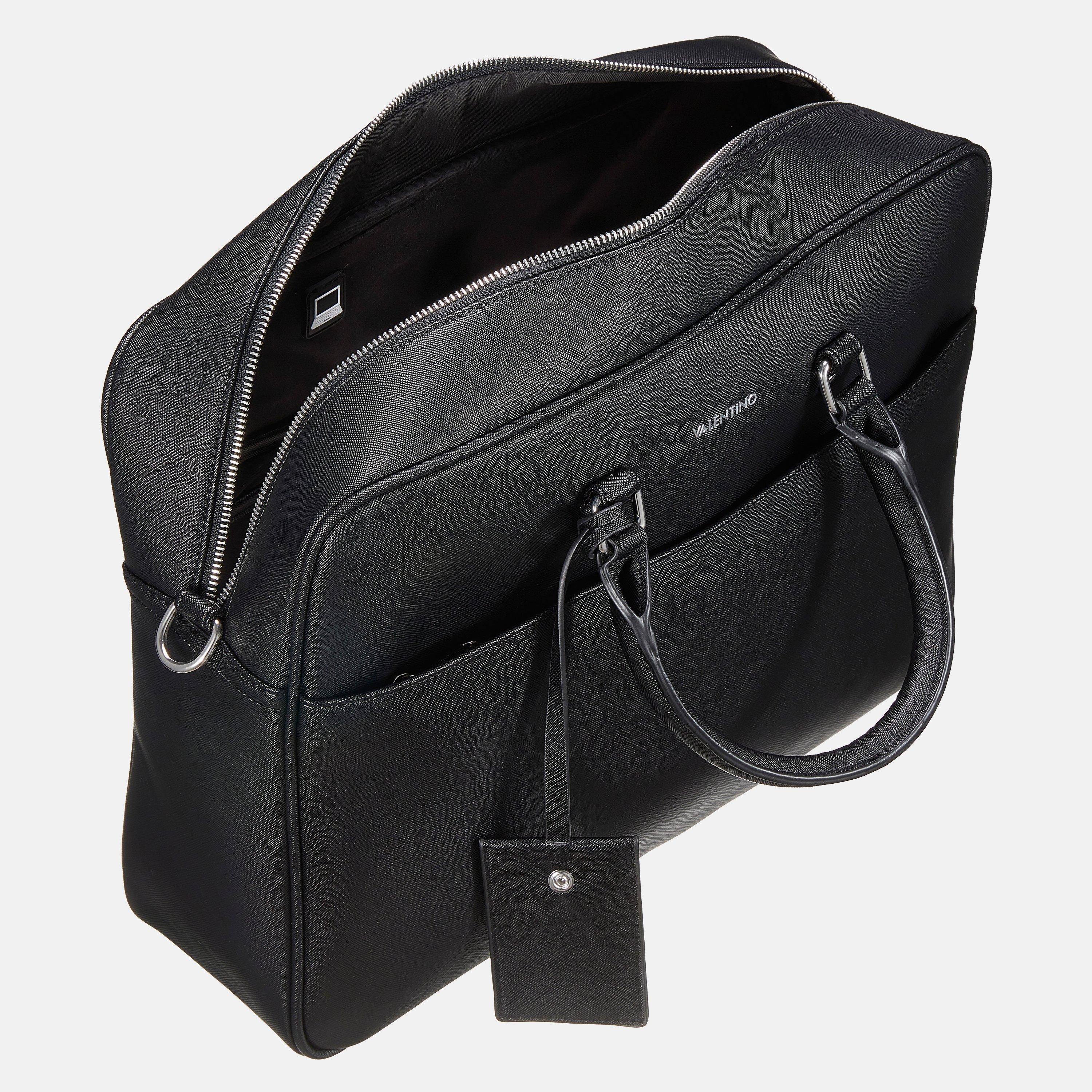 Nero Black - Valentino - Men's Marnier Document Laptop Bag - 5