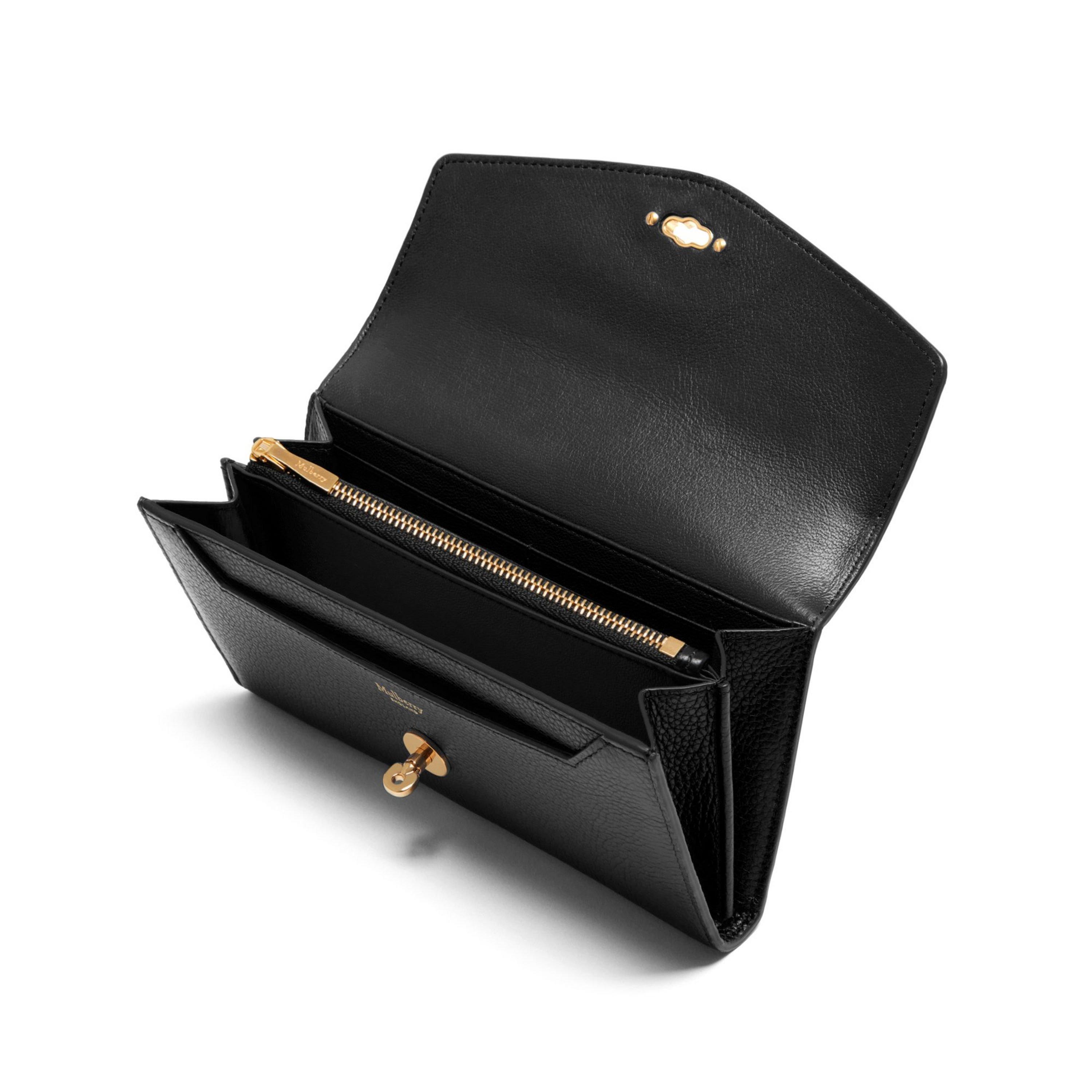 Black SCG* - Mulberry - Darley Wallet Small Classic Grain - 3