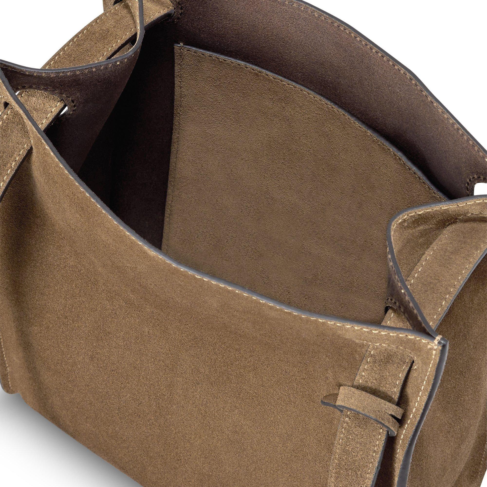 Salcombe Sand - Mulberry - Mini Soft Tote Suede - 5