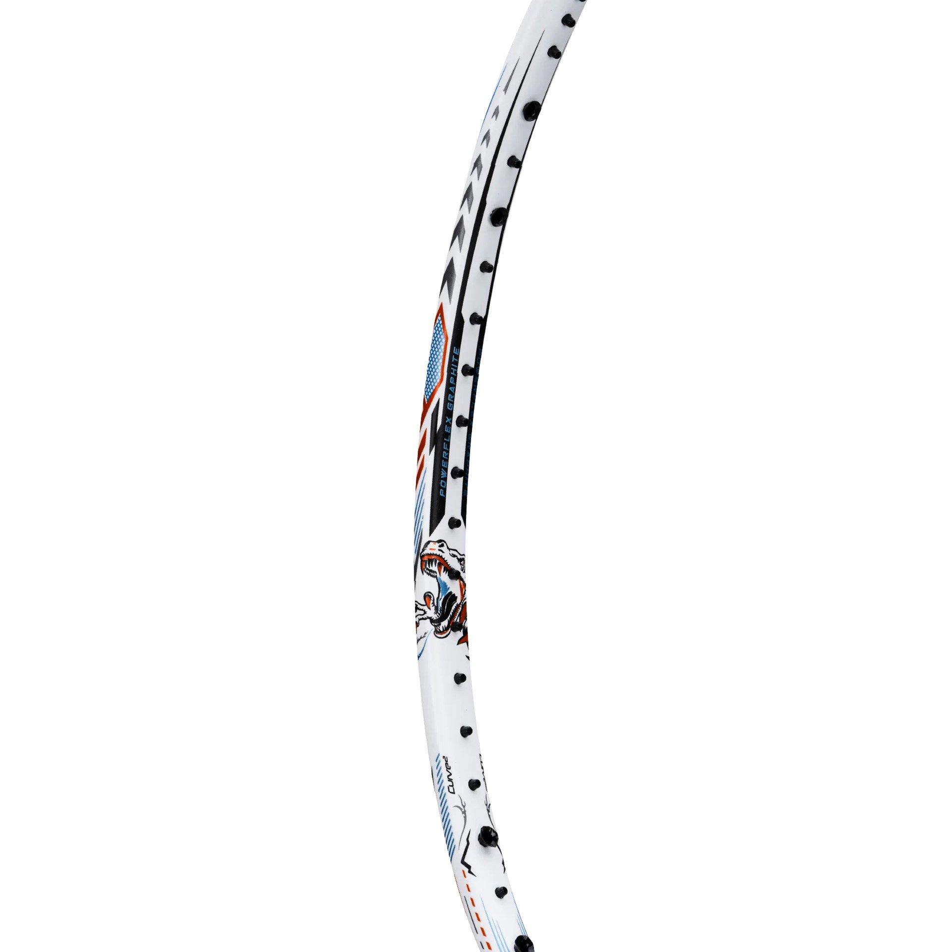 White - Hundred - T-Rex 800 Badminton Rackets - 4