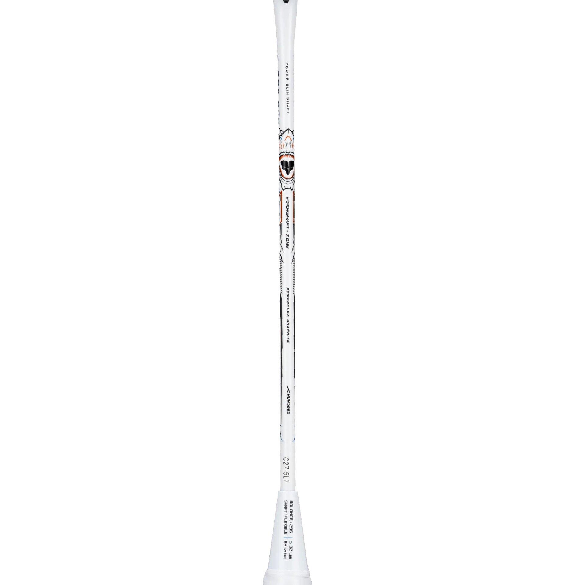 White - Hundred - T-Rex 800 Badminton Rackets - 7