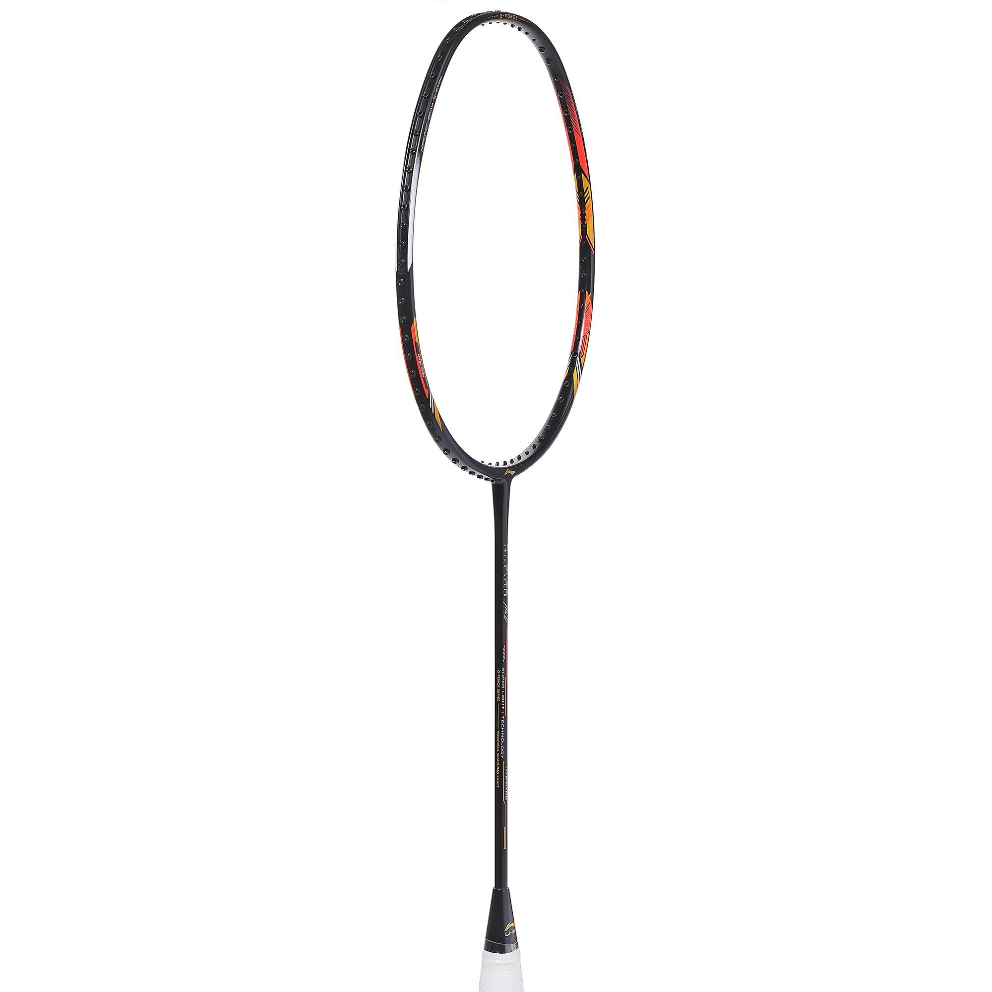 Black/Orange - Li Ning - G Force Badminton Racket - 2