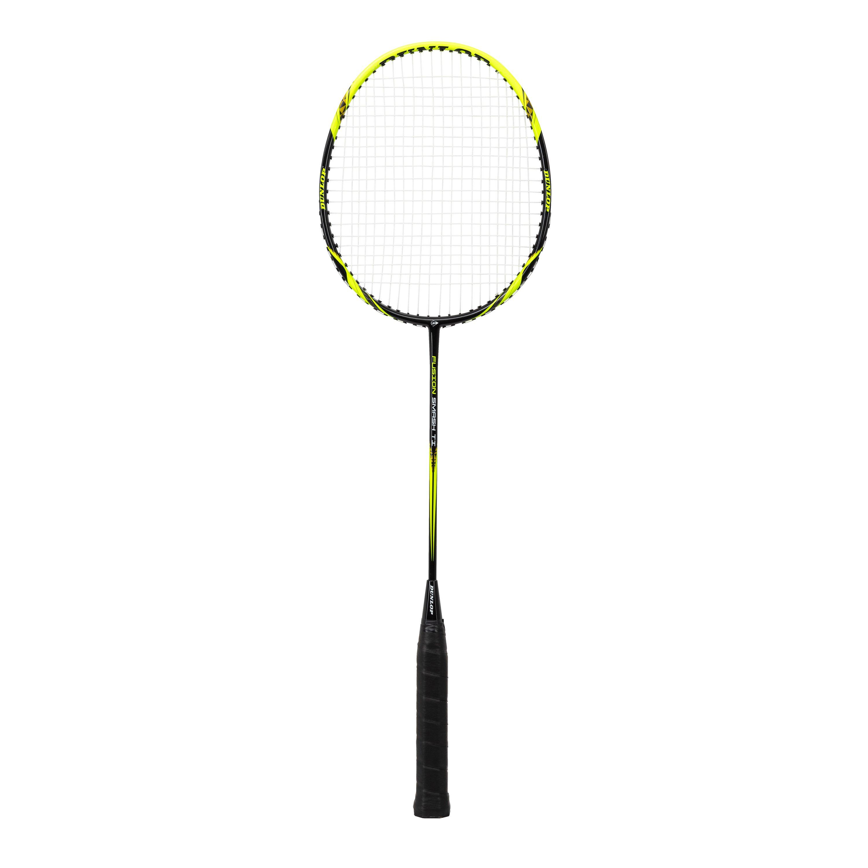 Schwarz/Gelb - Dunlop - Adults X Fsmash Badminton Racket - 1