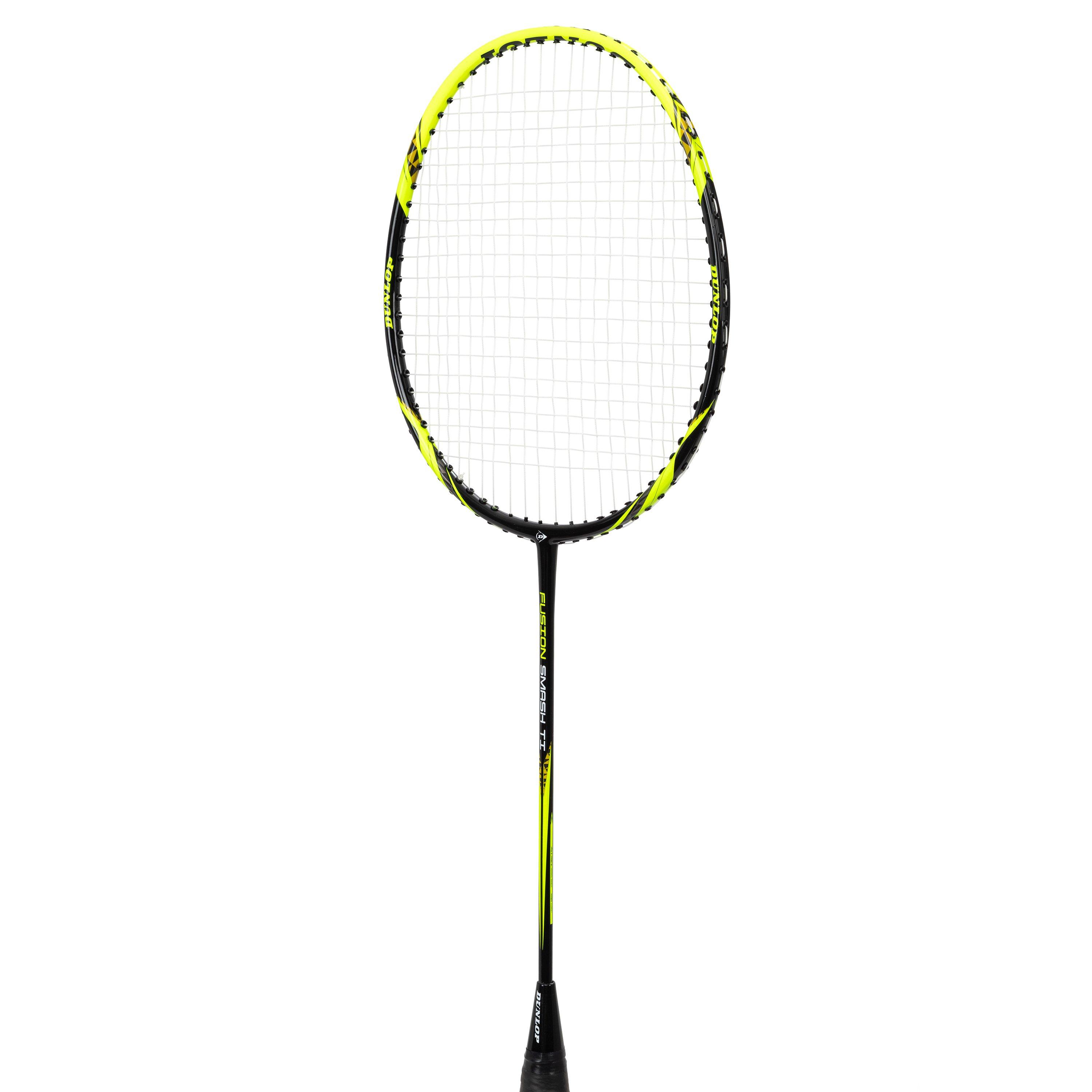 Schwarz/Gelb - Dunlop - Adults X Fsmash Badminton Racket - 3