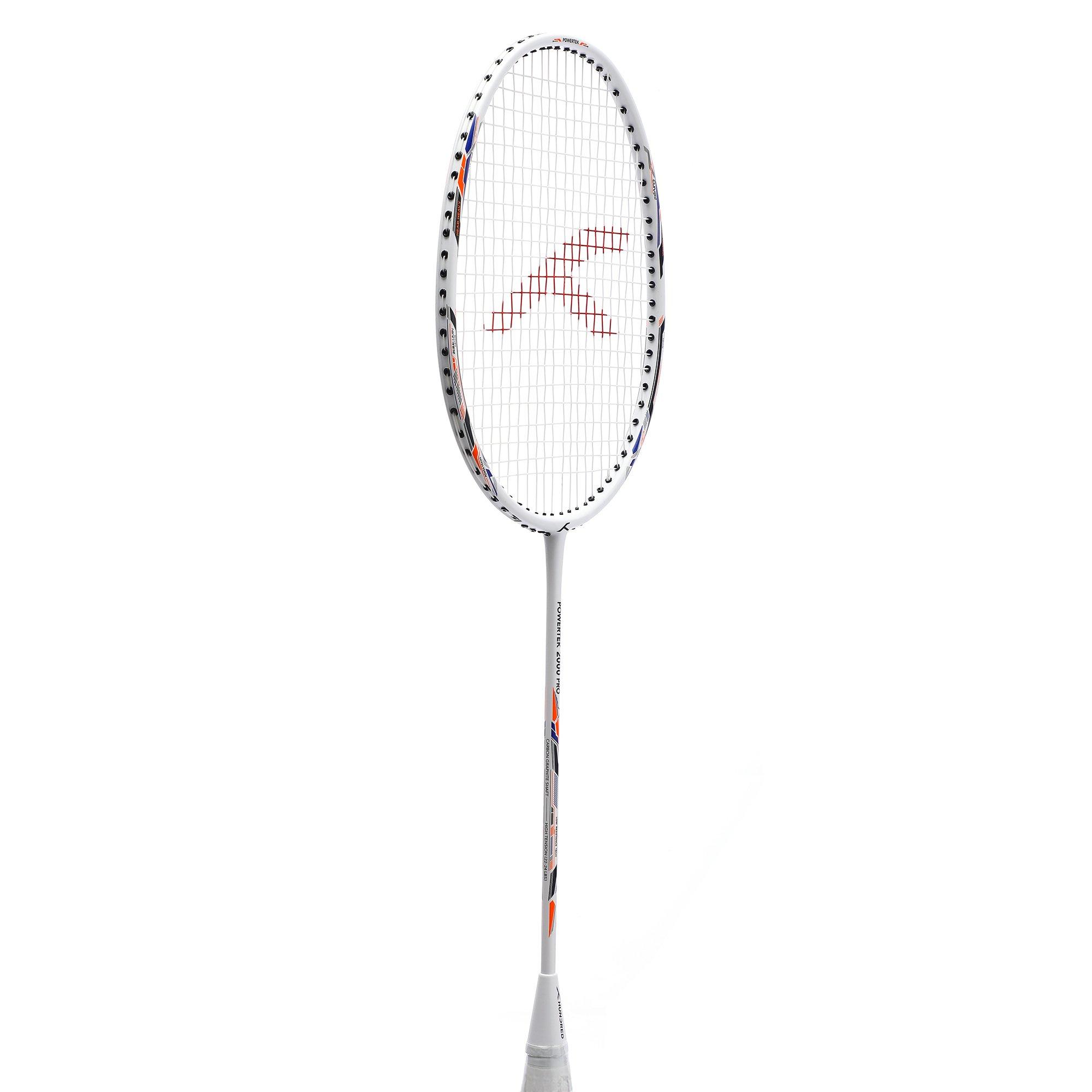 White - Hundred - PowerTek 2000 Pro Badminton Racket - 2