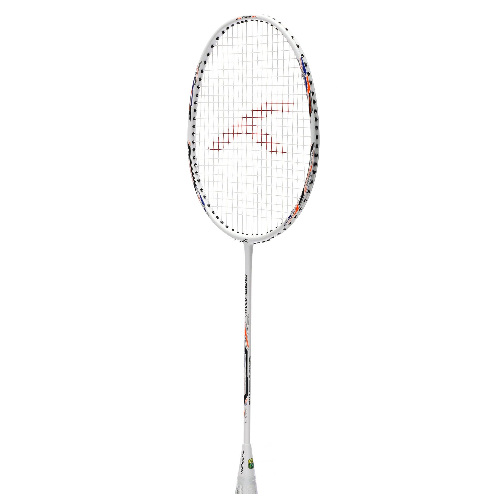 White - Hundred - PowerTek 2000 Pro Badminton Racket - 3