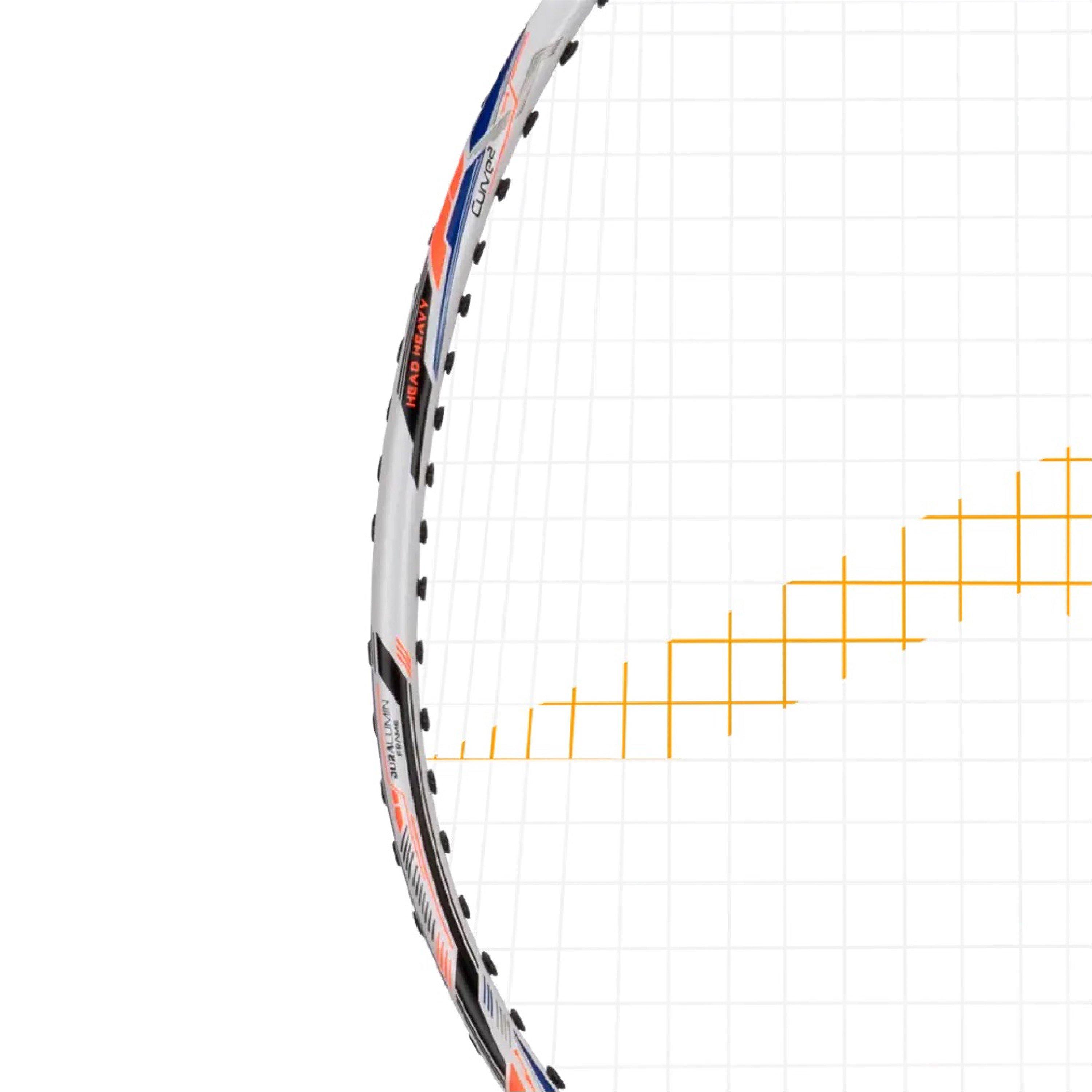 White - Hundred - PowerTek 2000 Pro Badminton Racket - 5