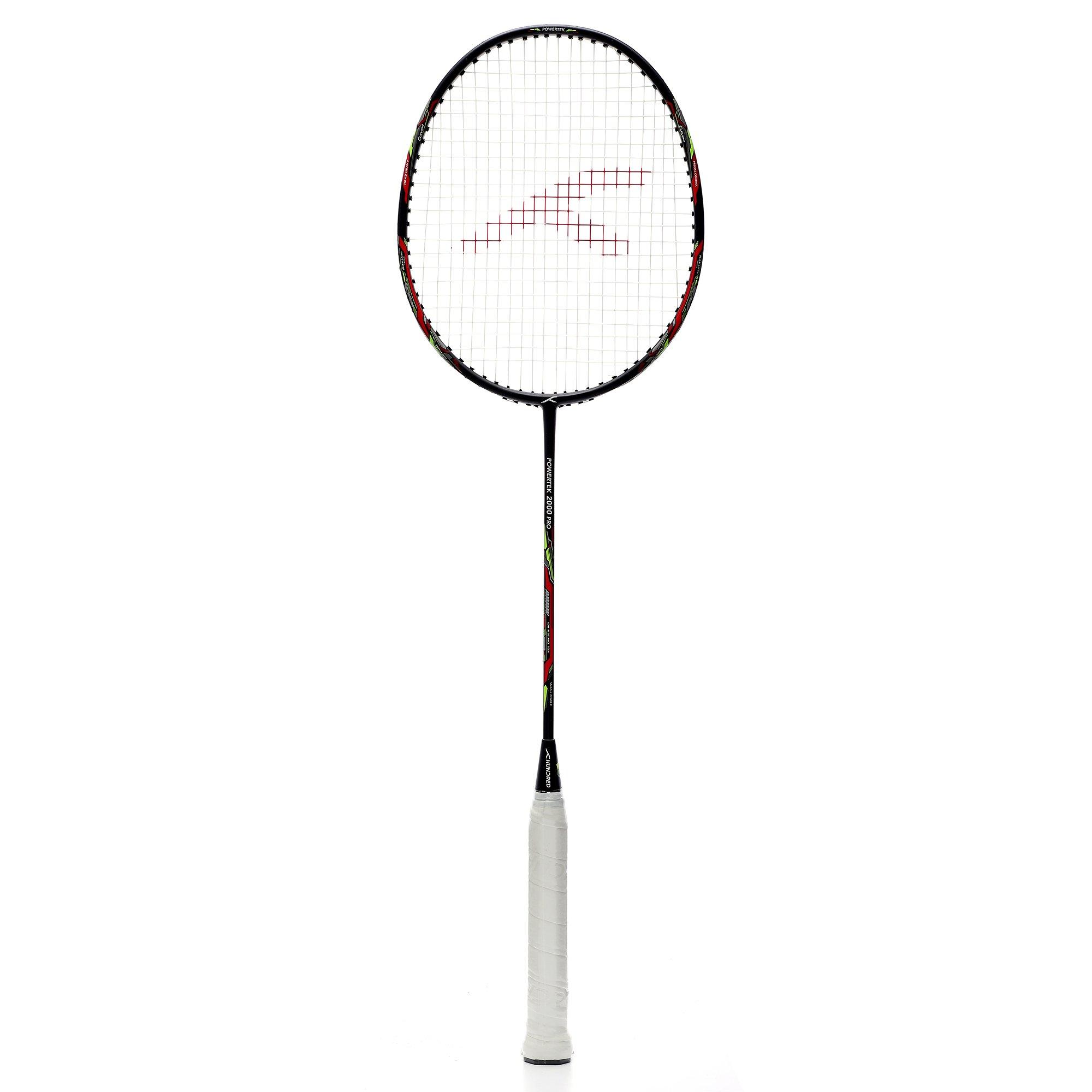 Black - Hundred - PowerTek 2000 Pro Badminton Racket - 4