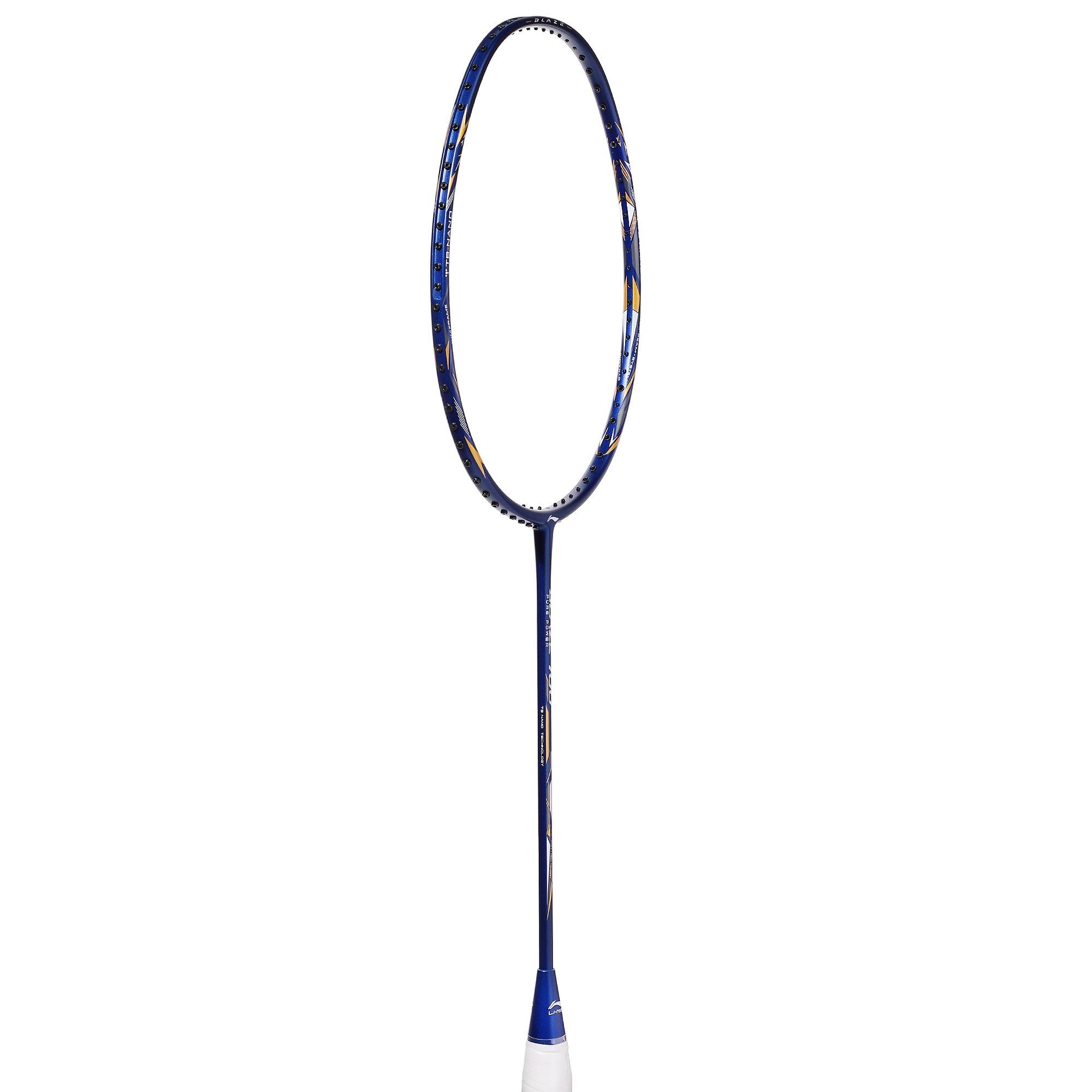 Navy/Wht/Gld - Li Ning - Blaze 100 Badminton Rackets - 2