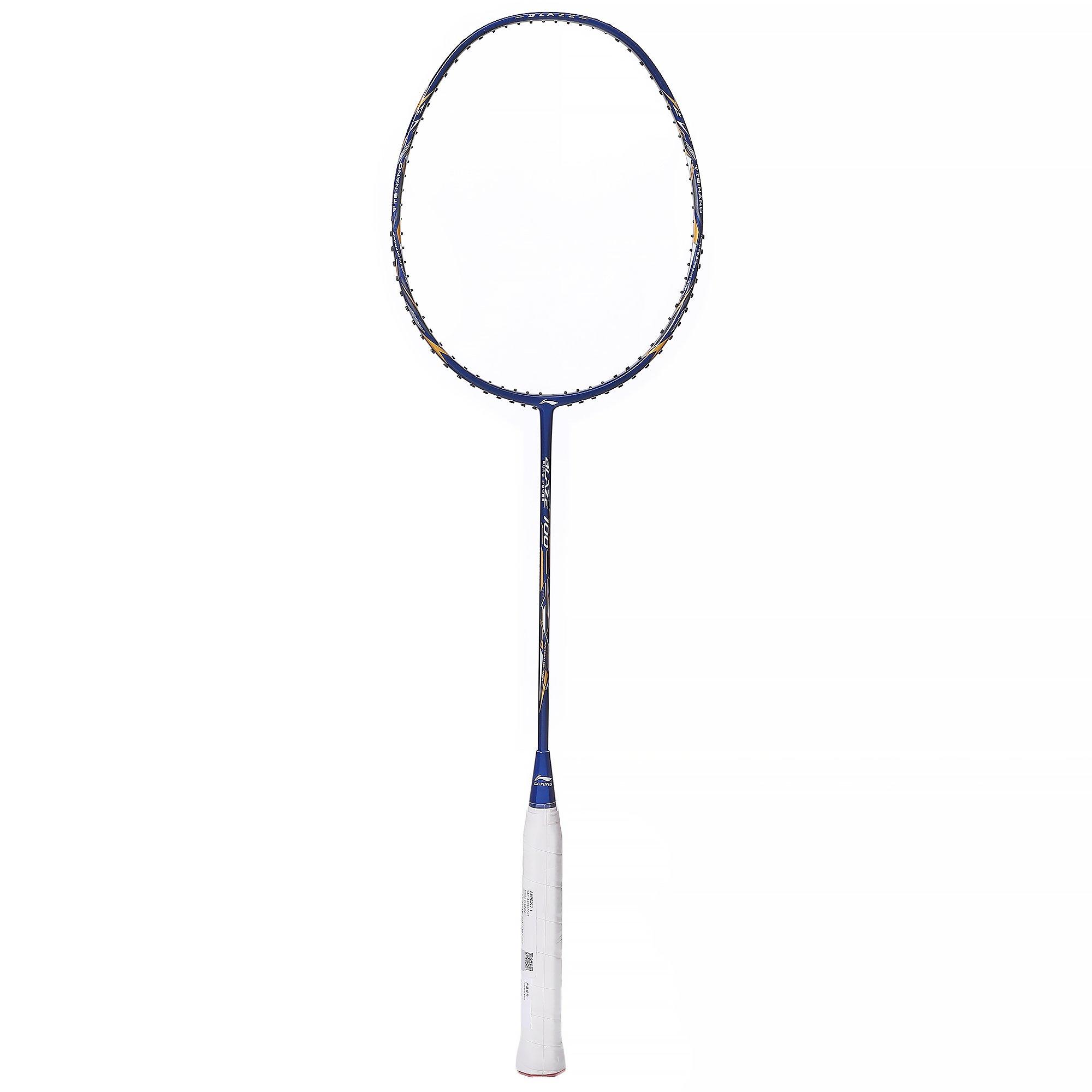 Navy/Wht/Gld - Li Ning - Blaze 100 Badminton Rackets - 4