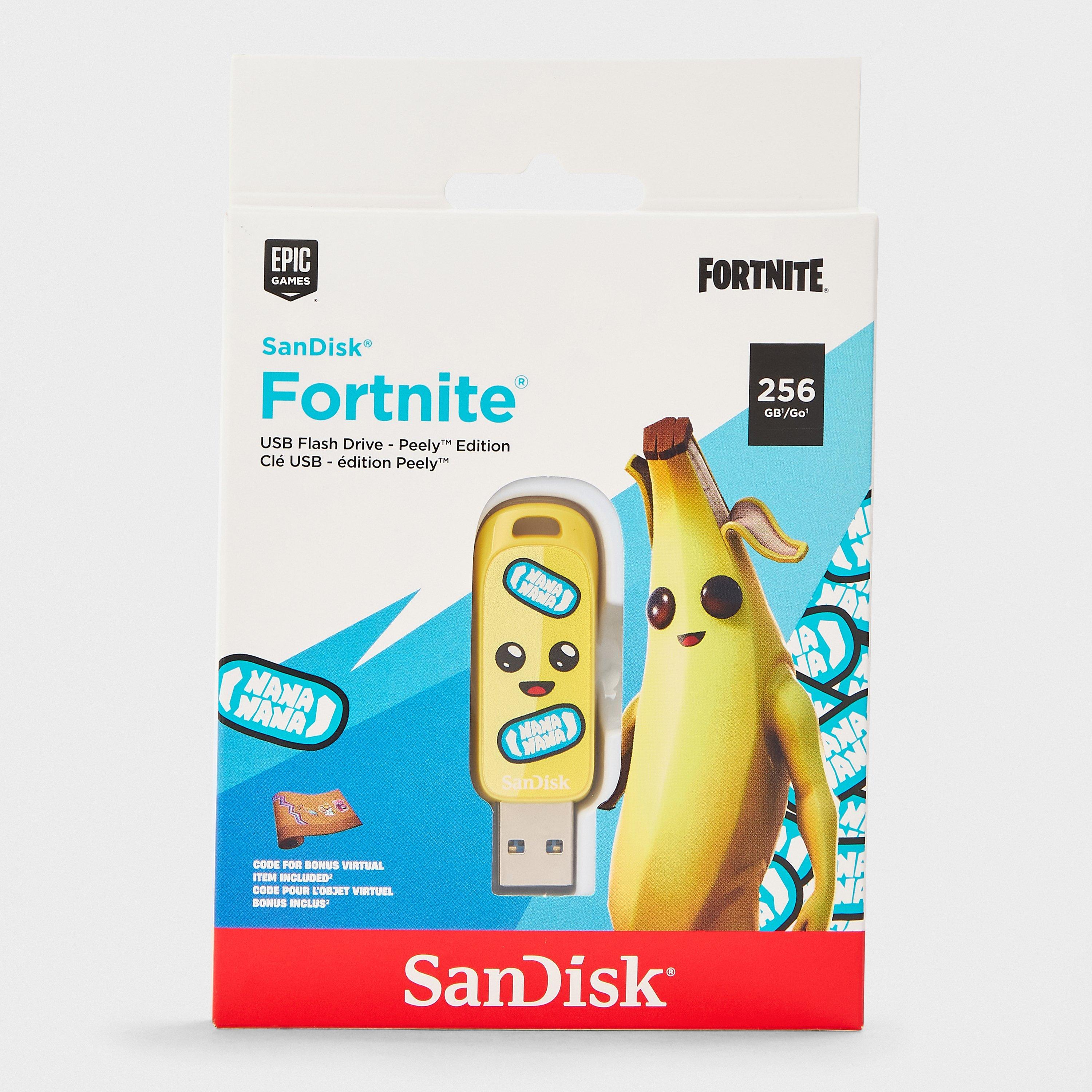 256 GB - SanDisk - Peely Multiformat Storage