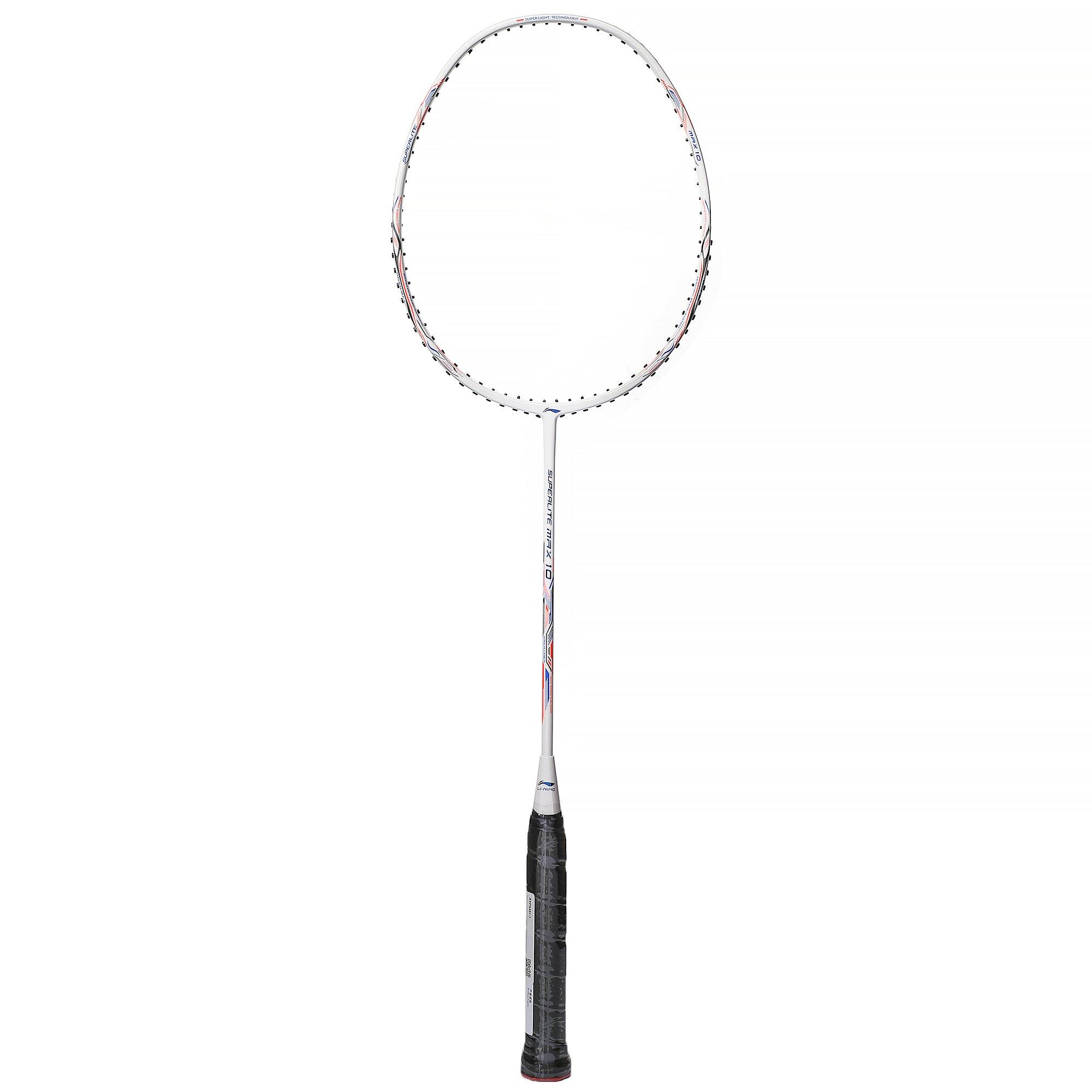 White/Blue - Li Ning - G-Force Slam Badminton Racket Adults - 4