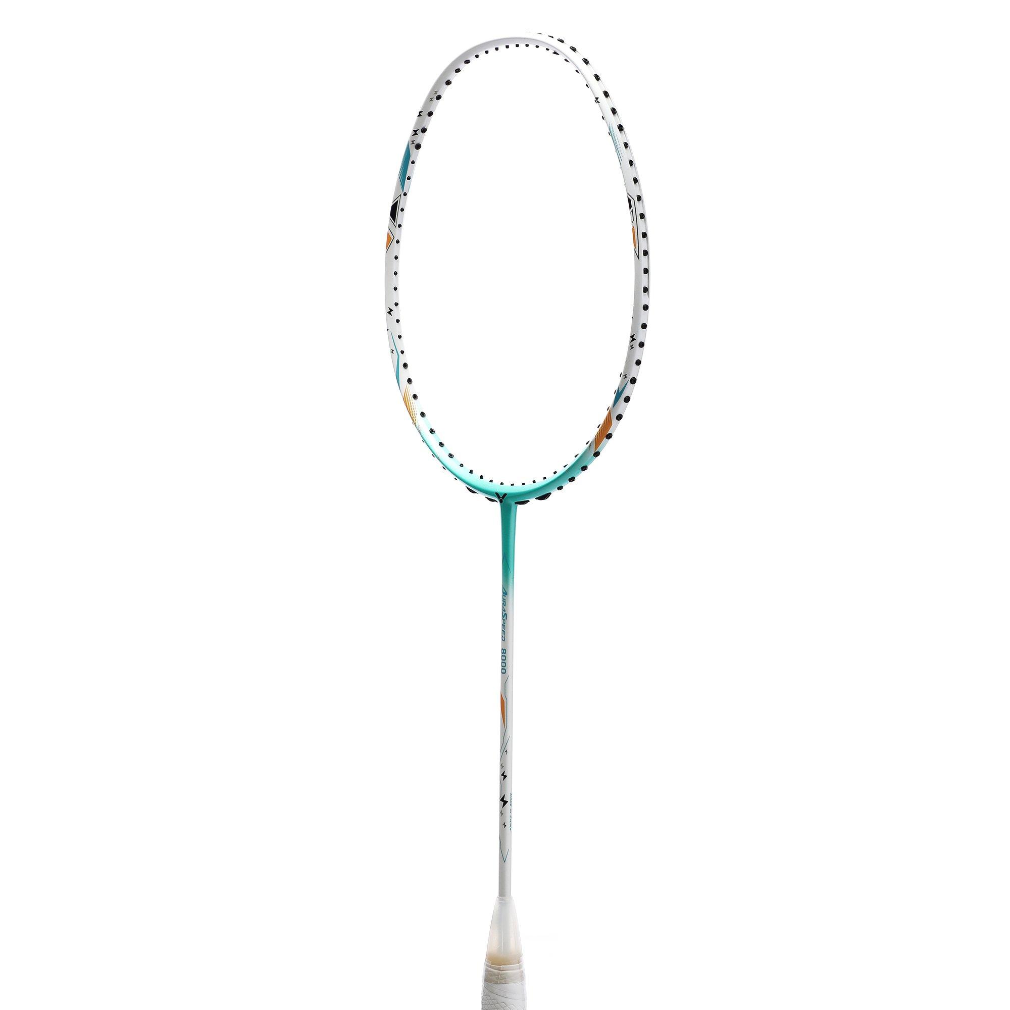Pastel Green - Victor - AuraSpeed 8000 Badminton Racket - 3