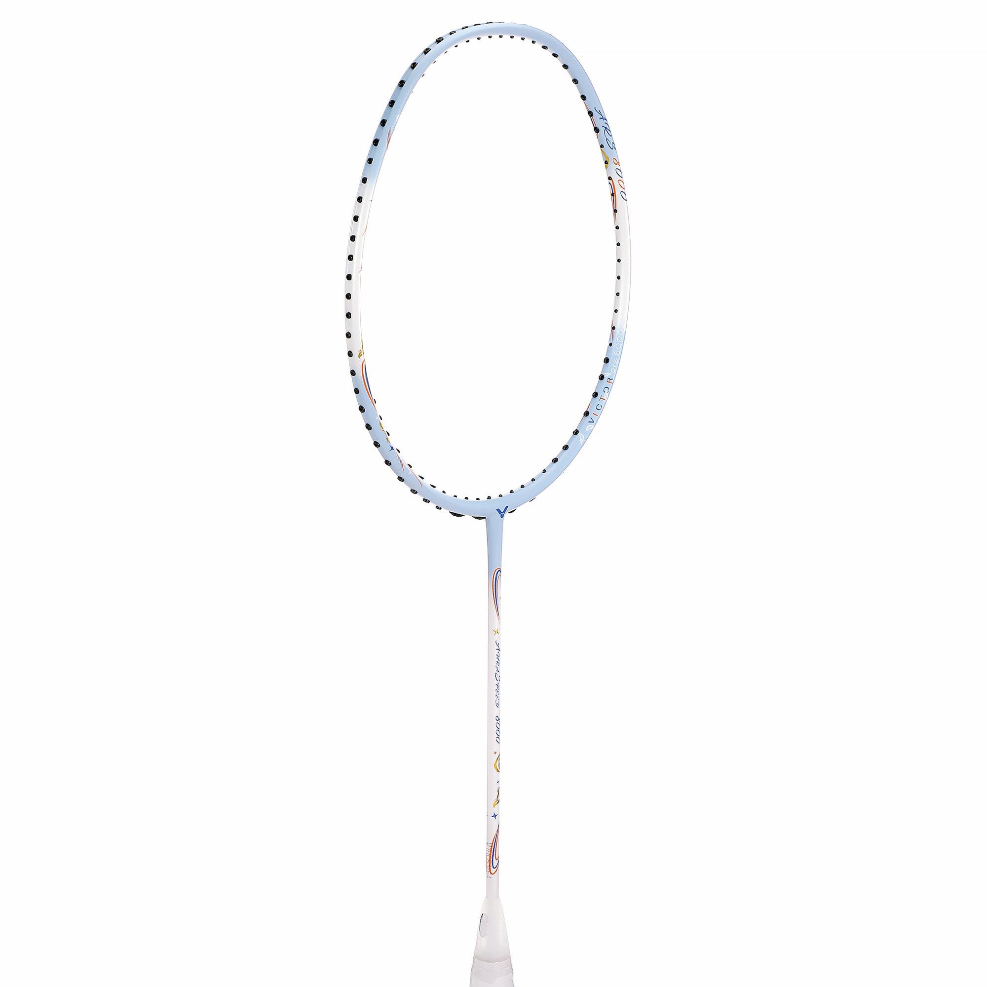 Sky Blue - Victor - AuraSpeed 8000 Badminton Racket - 3
