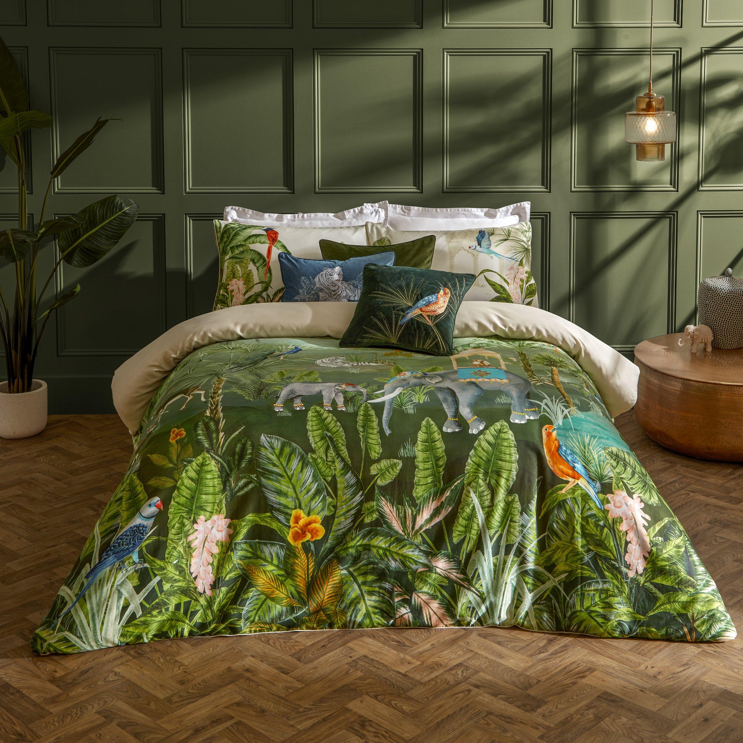Botanical Riches  Odisha Exotic Duvet Set - Jungle - Double