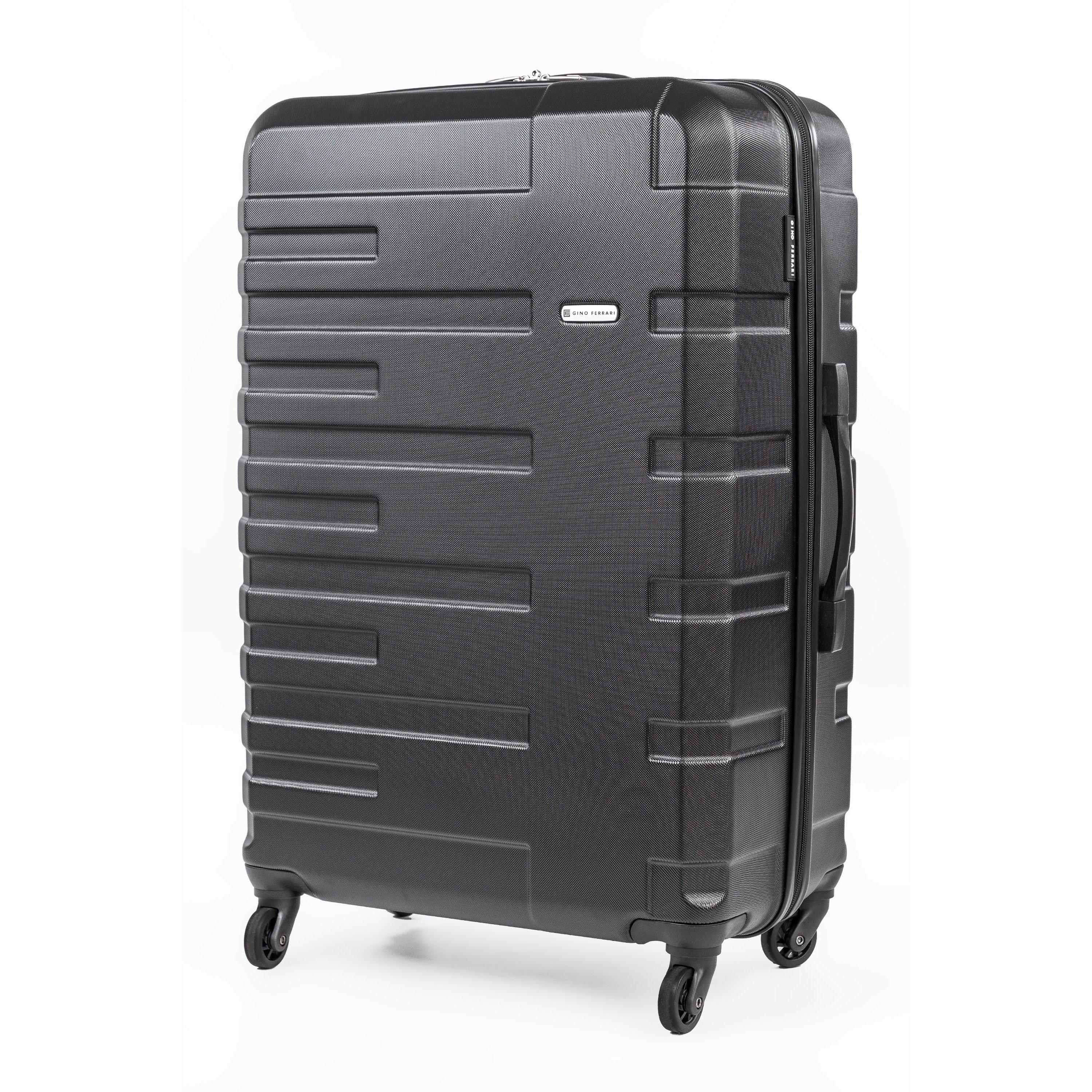 Black Gfl002-01 - Gino Ferrari - Lightweight Suitcase Hard Shell Luggage on Wheels - 2
