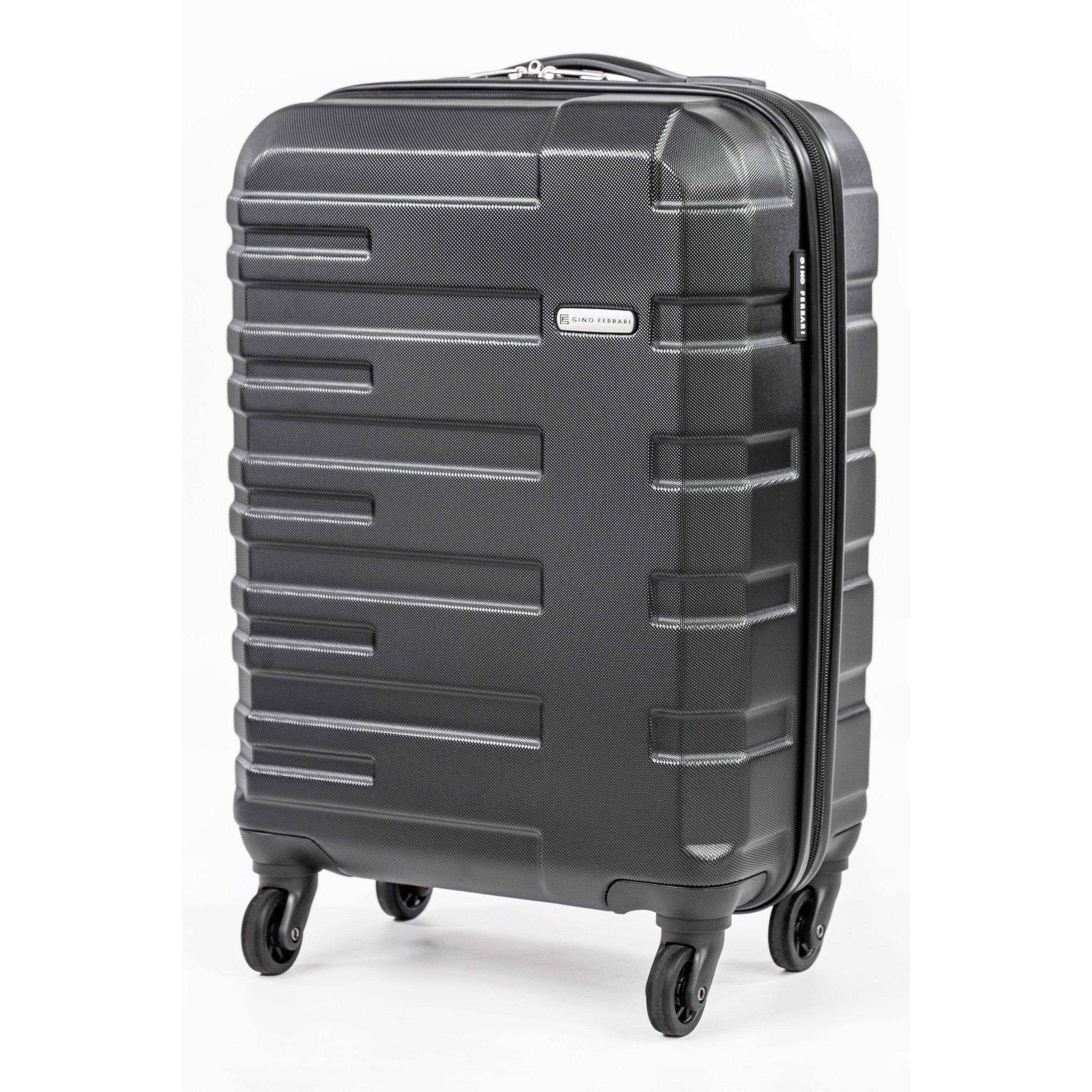 Black Gfl002-01 - Gino Ferrari - Lightweight Suitcase Hard Shell Luggage on Wheels - 4