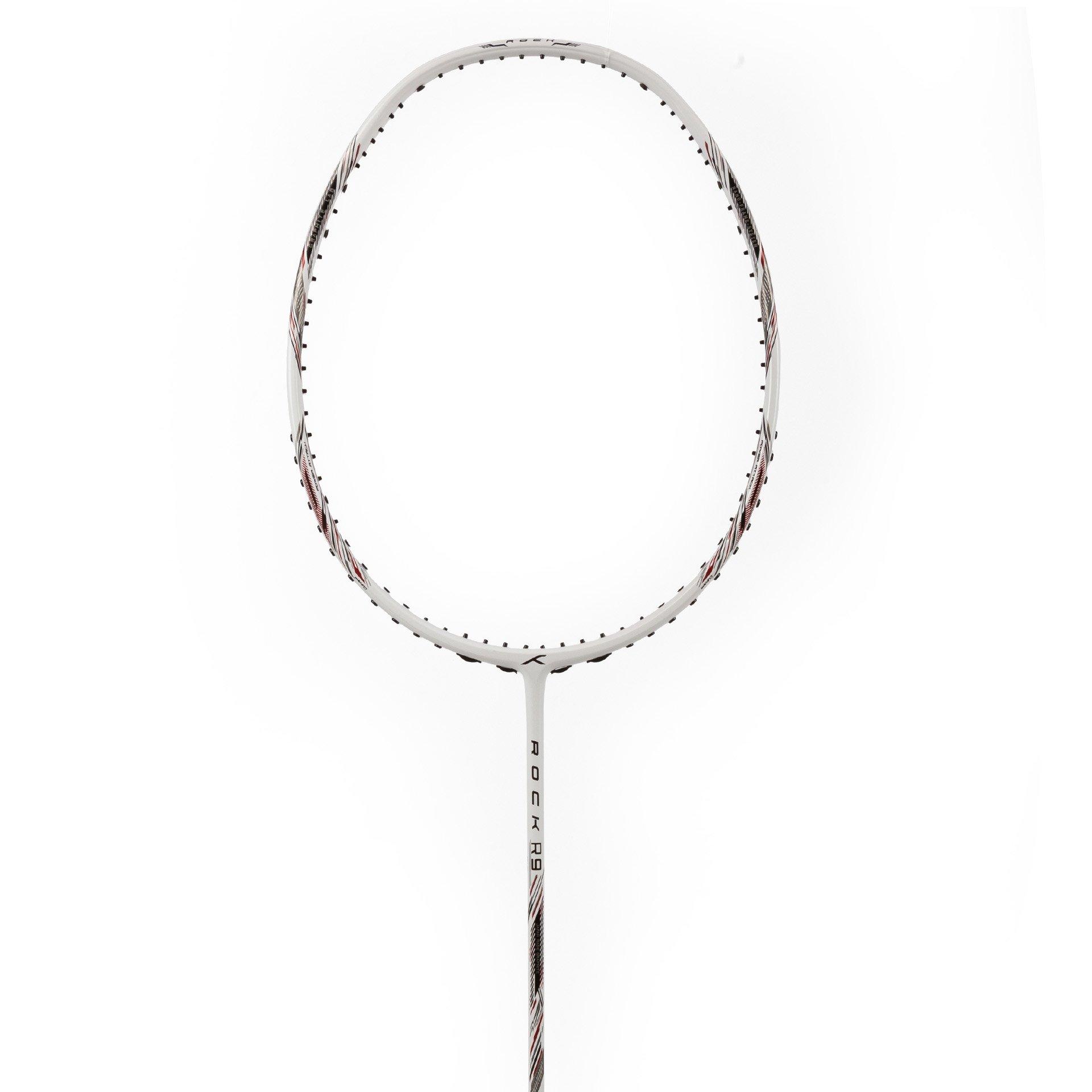 White/Red - Hundred - Hundred Rock Badminton Racket - 3