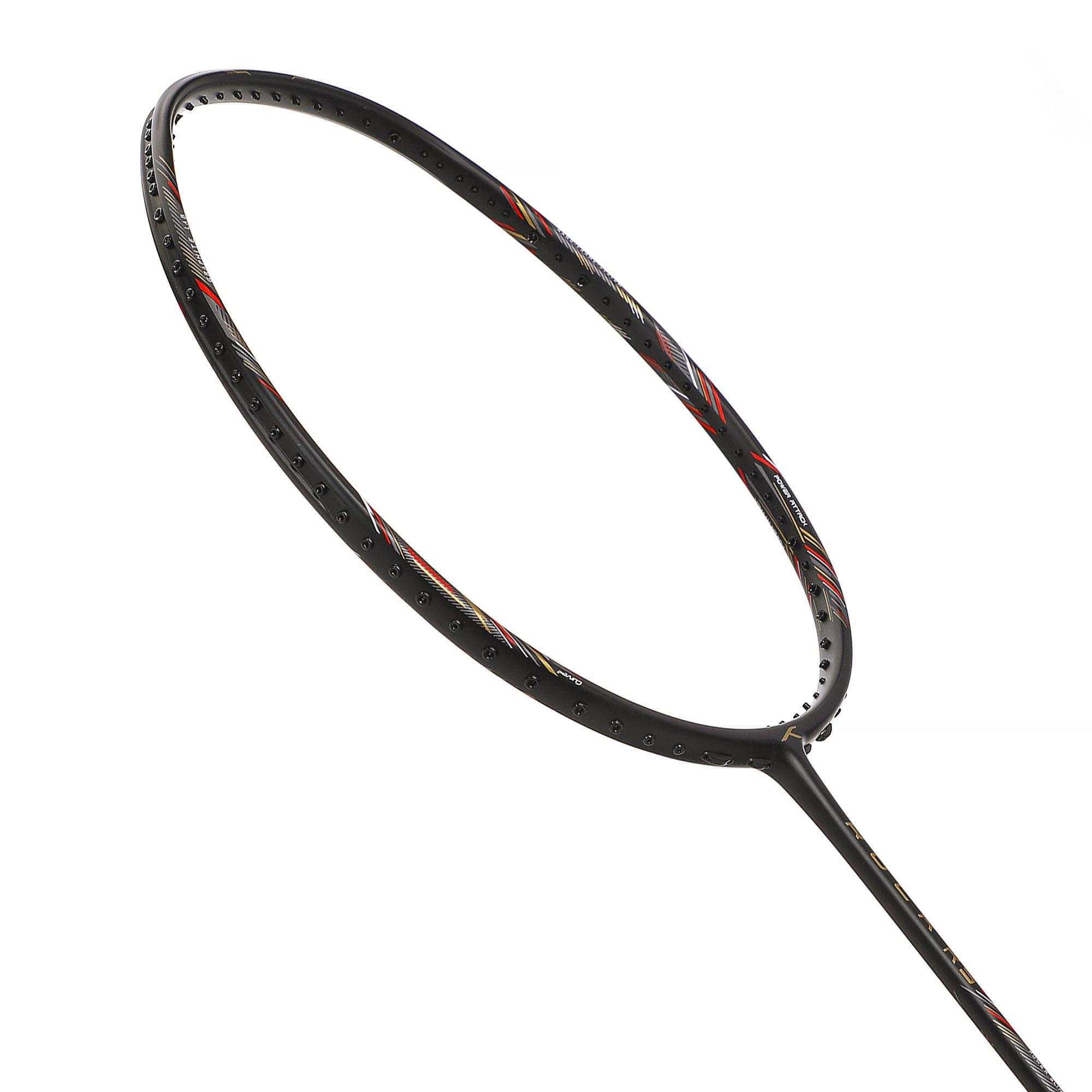 Black/Red - Hundred - Rock Badminton Racket - 5