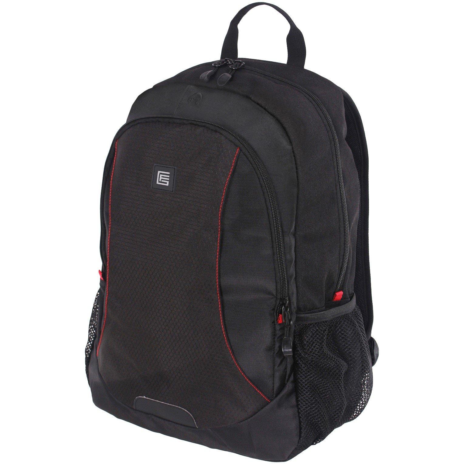 Gino Ferrari  Eros 30L Cabin Backpack Laptop Flight Bag - Black - 30L