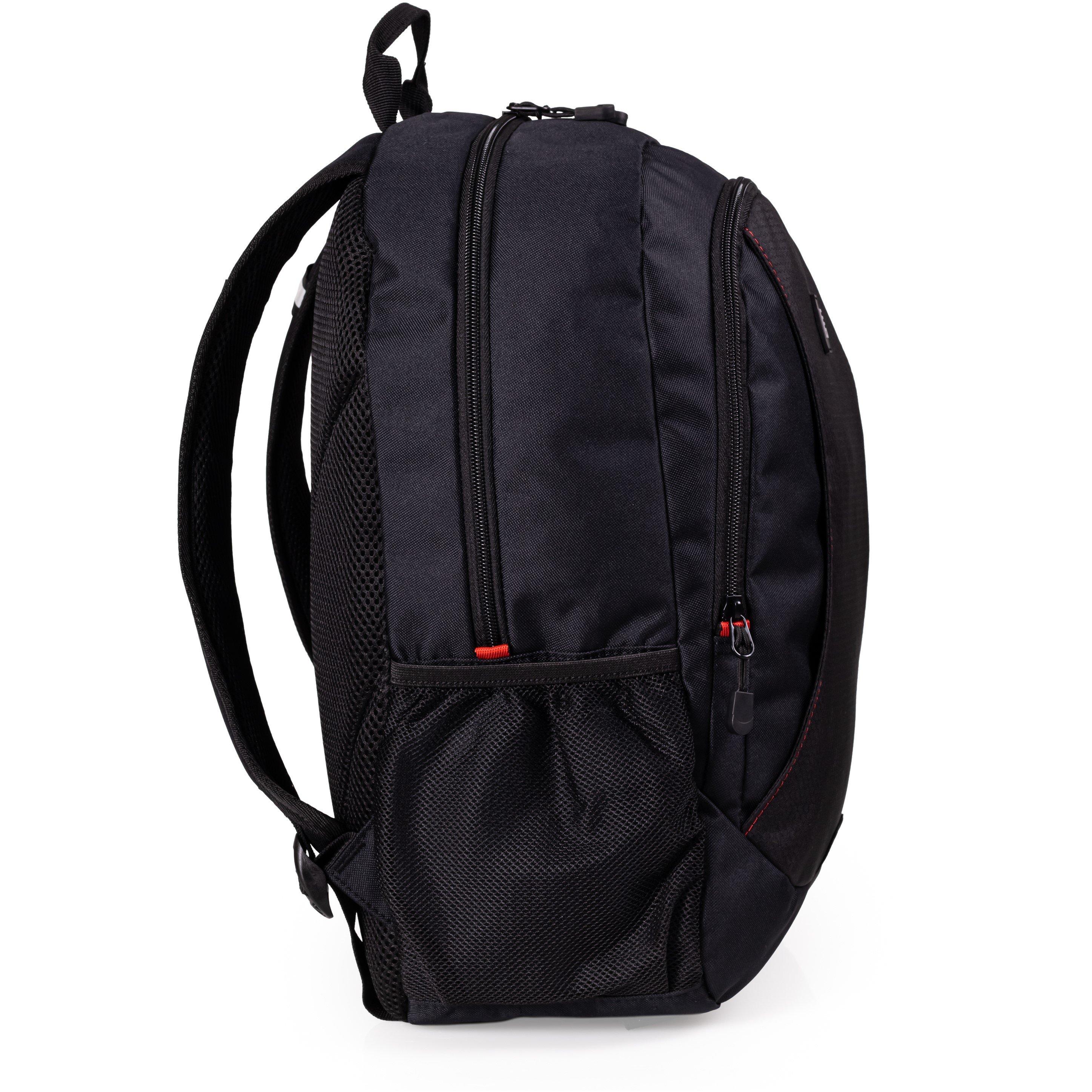 Black - Gino Ferrari - Eros 30L Laptop Backpack Tablet Bag Organiser - 5