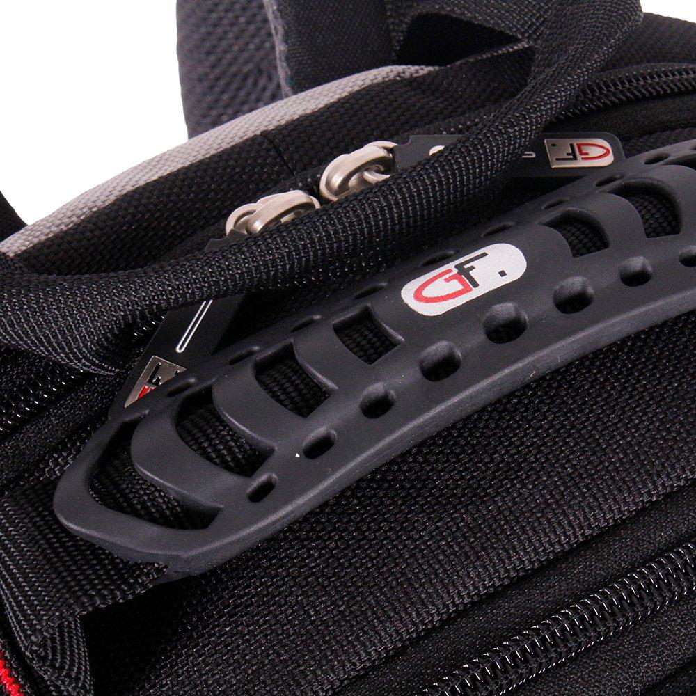 Black - Gino Ferrari - Astor Multifunction 30.6L Laptop Backpack Bag - 6