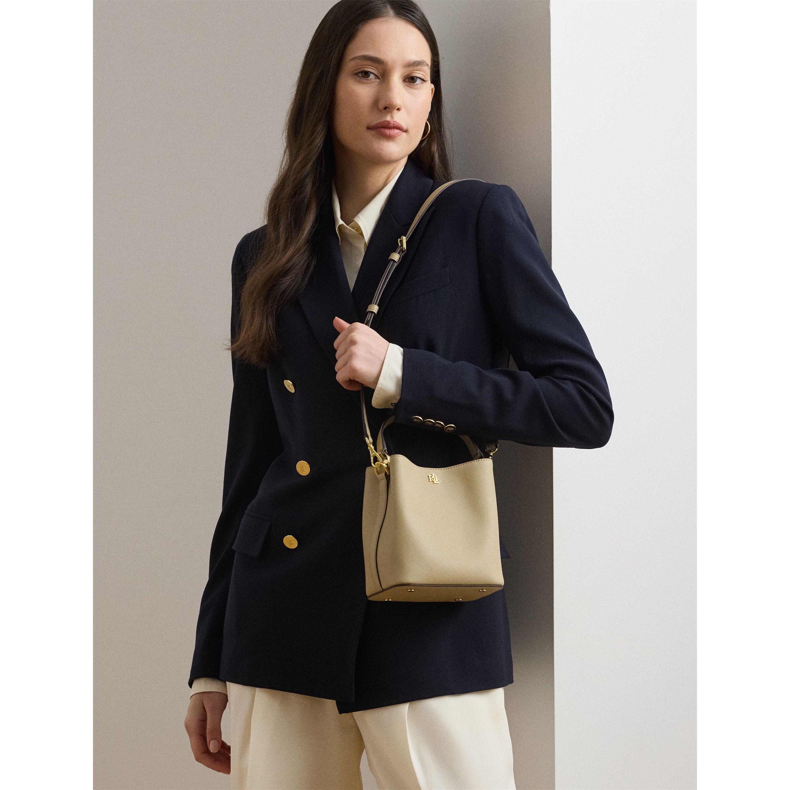 Birch Tan - Lauren by Ralph Lauren - Women's Reese Bucket Bag - 3