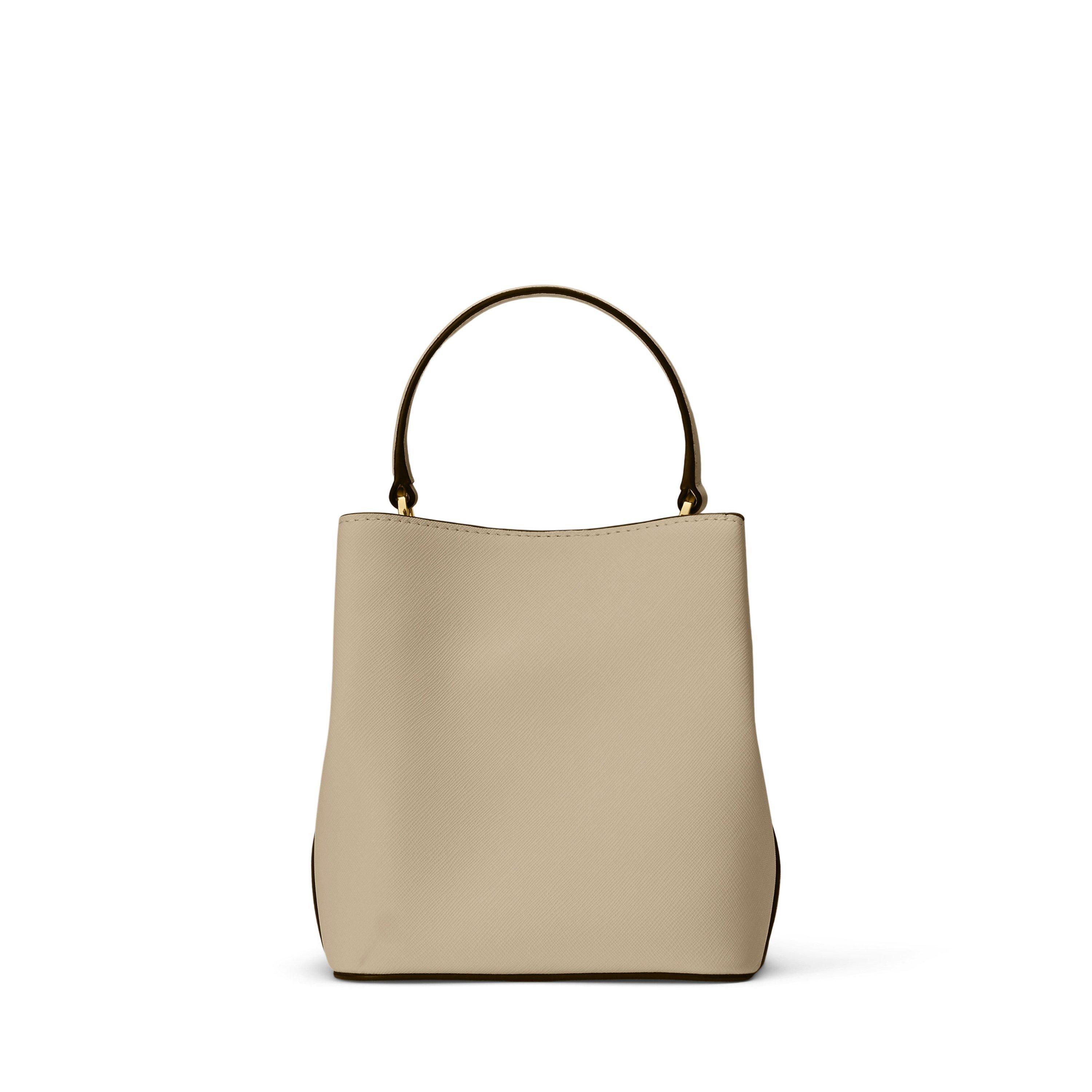 Birch Tan - Lauren by Ralph Lauren - Women's Reese Bucket Bag - 4