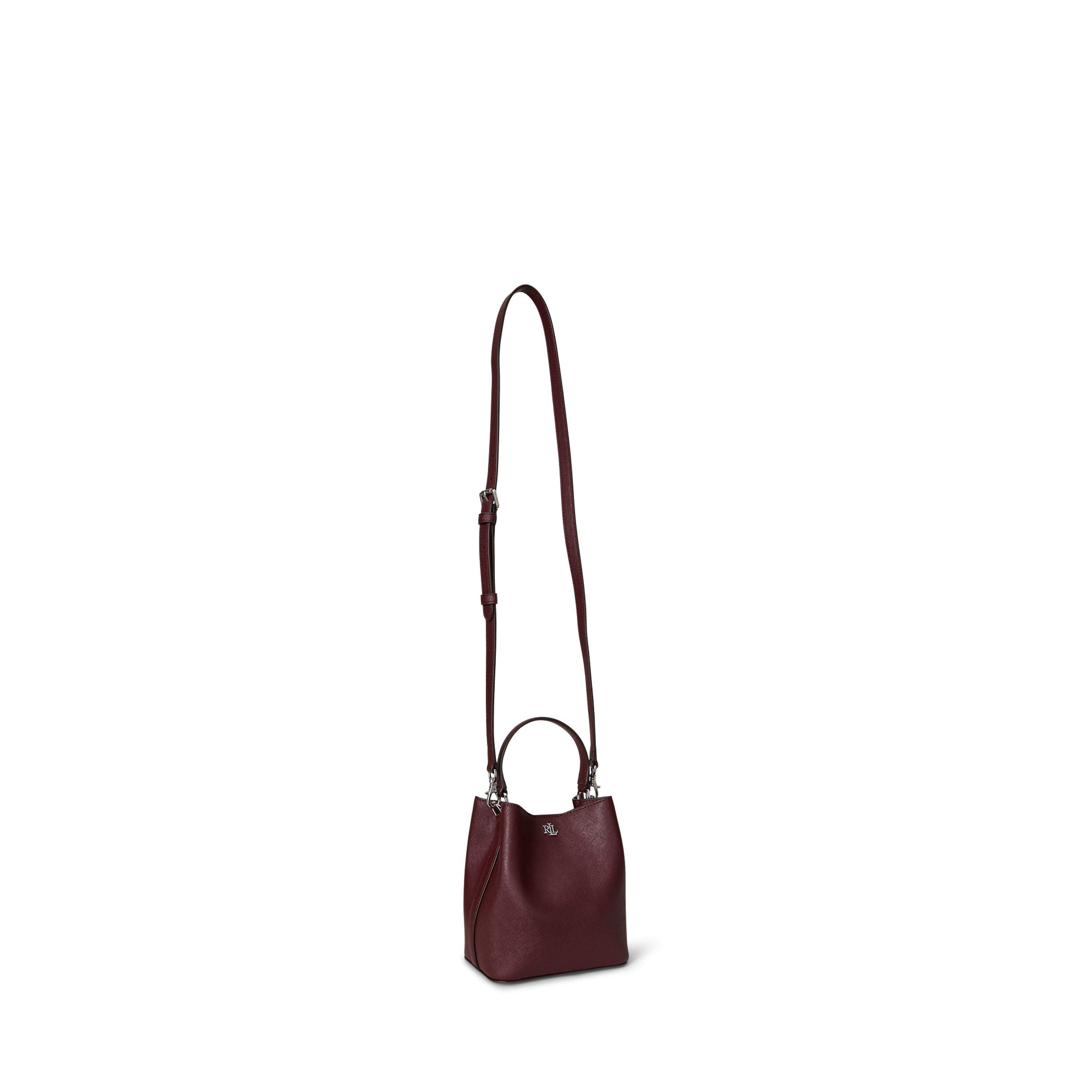DARK GARNET - Lauren by Ralph Lauren - Women's Reese Bucket Bag - 2