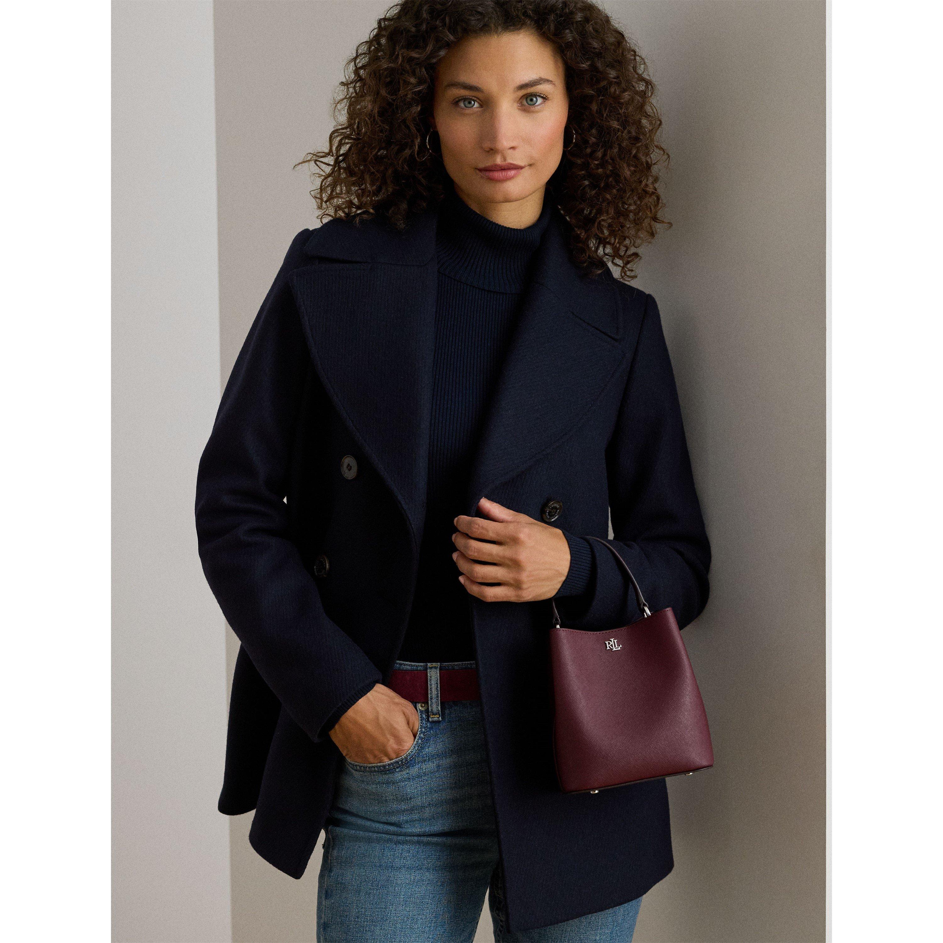 DARK GARNET - Lauren by Ralph Lauren - Women's Reese Bucket Bag - 7