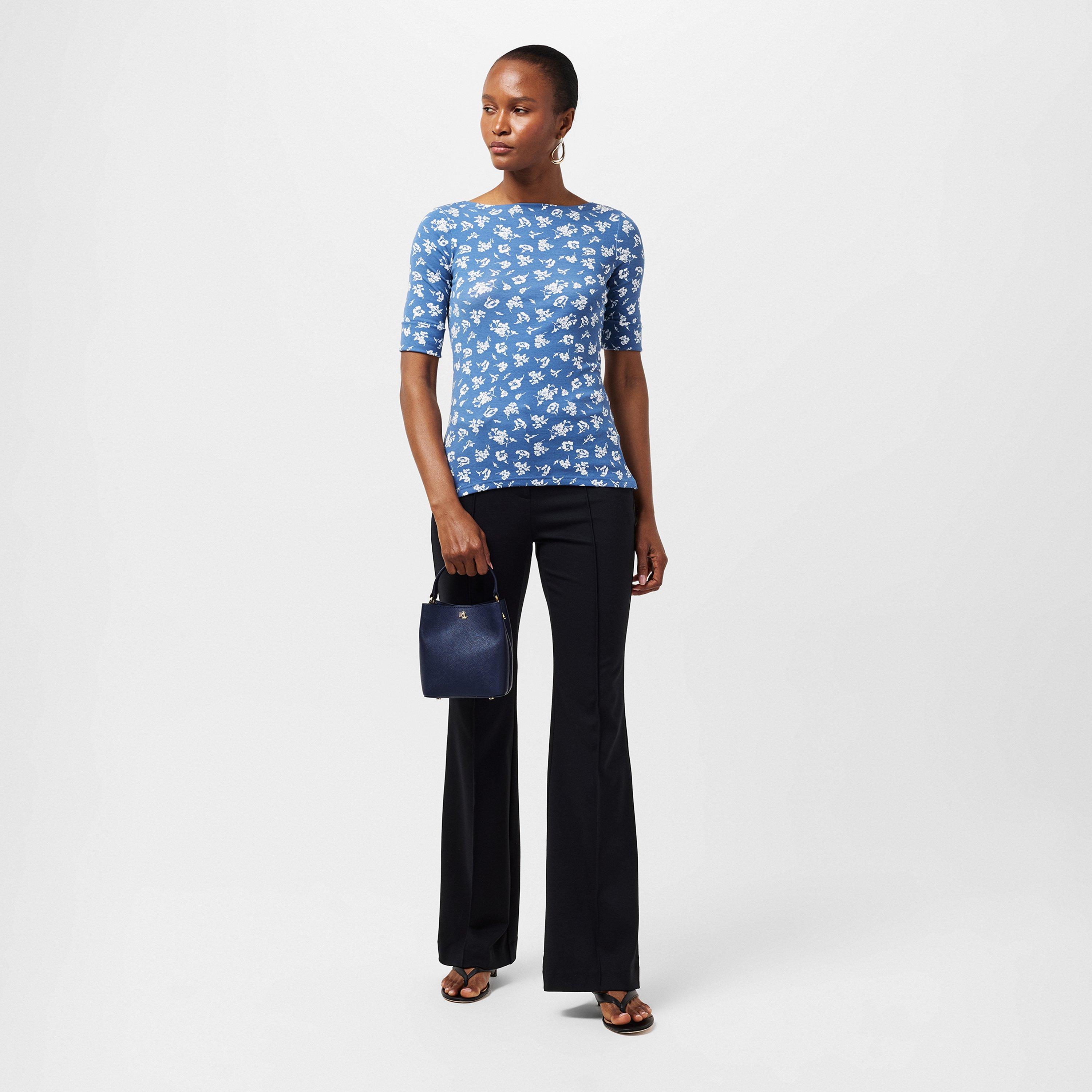 REFINED NAVY - Lauren by Ralph Lauren - Women's Reese Bucket Bag - 6