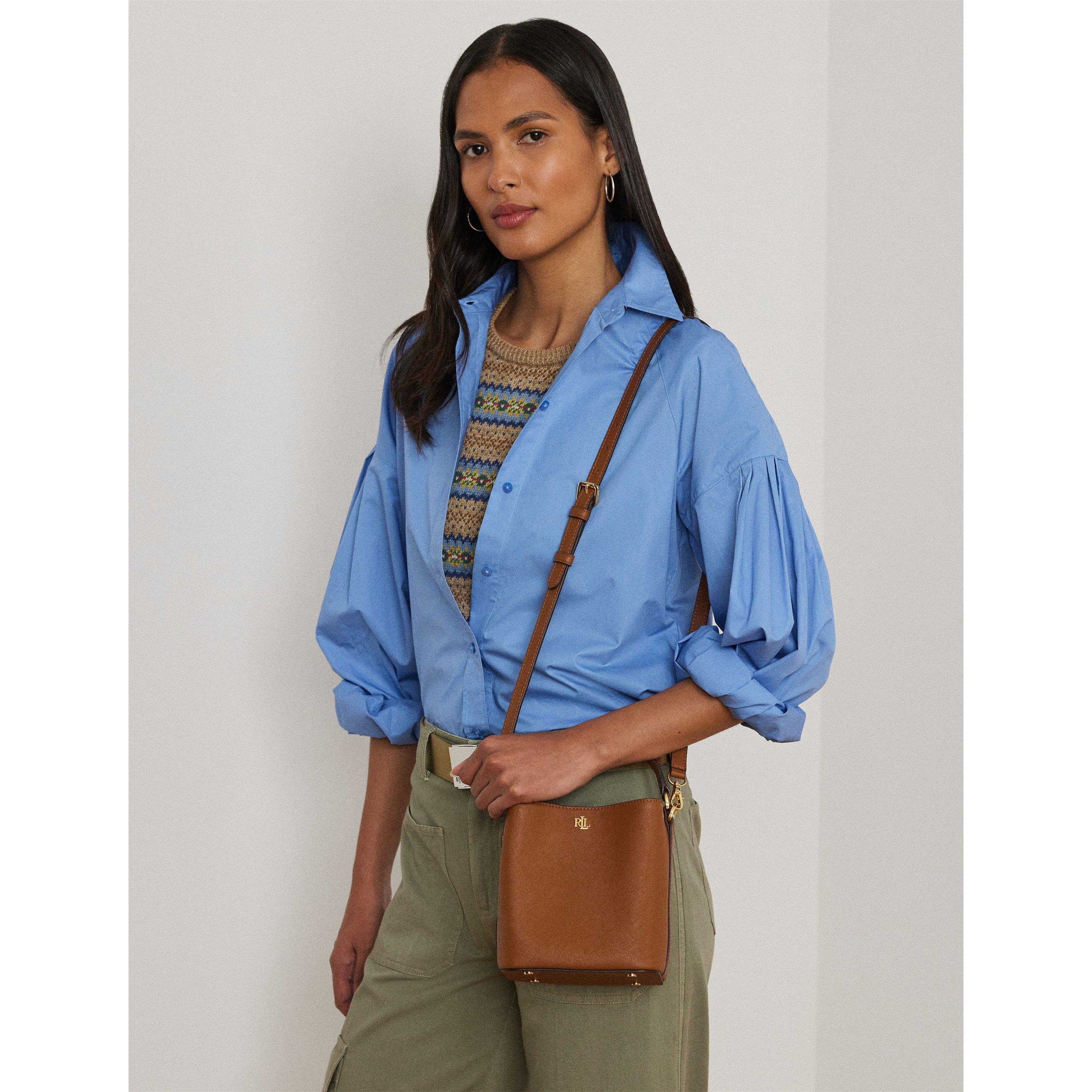 LAUREN TAN - Lauren by Ralph Lauren - Women's Reese Bucket Bag - 7